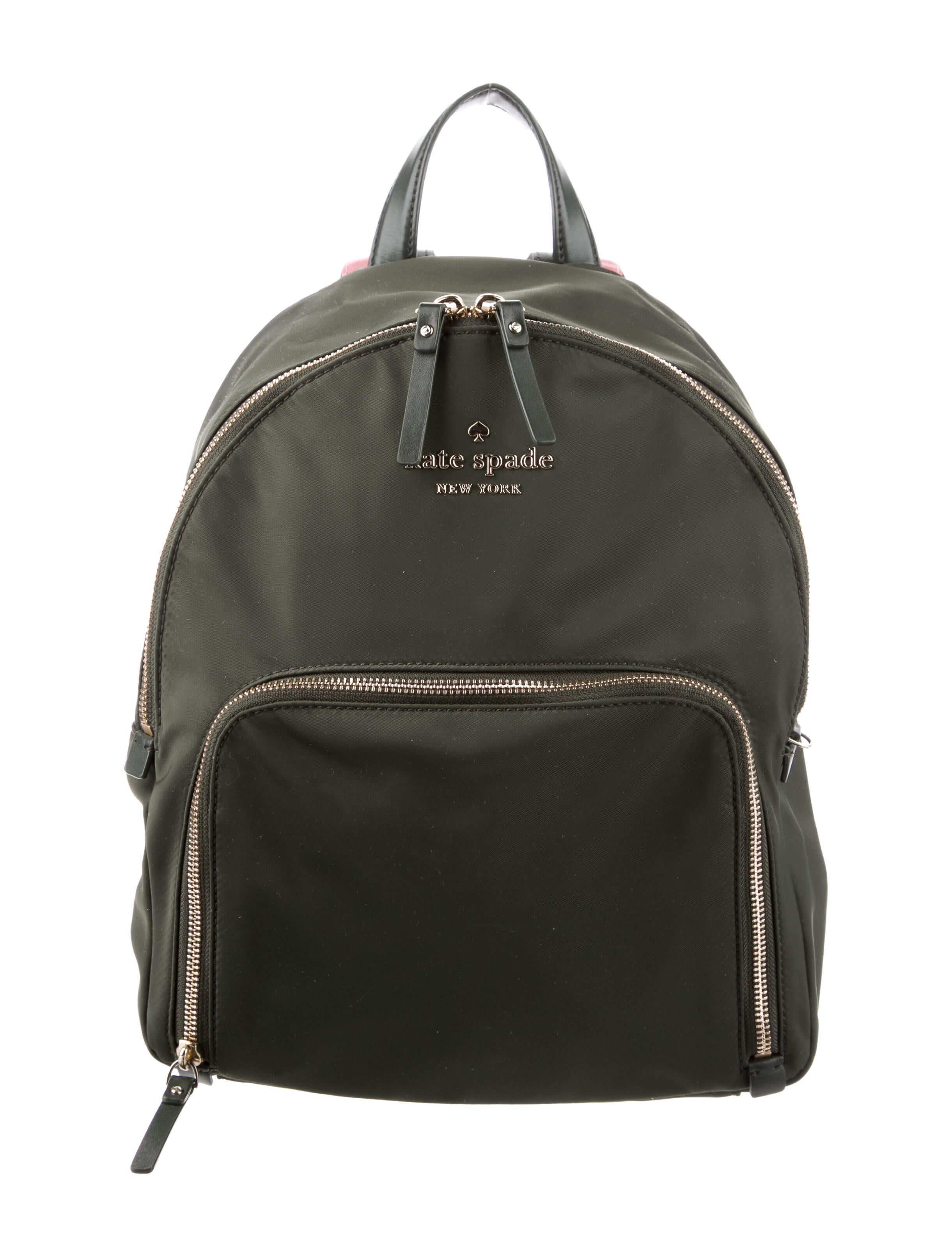 Kate Spade New York Mini Leather Backpack Green Backpacks, Handbags