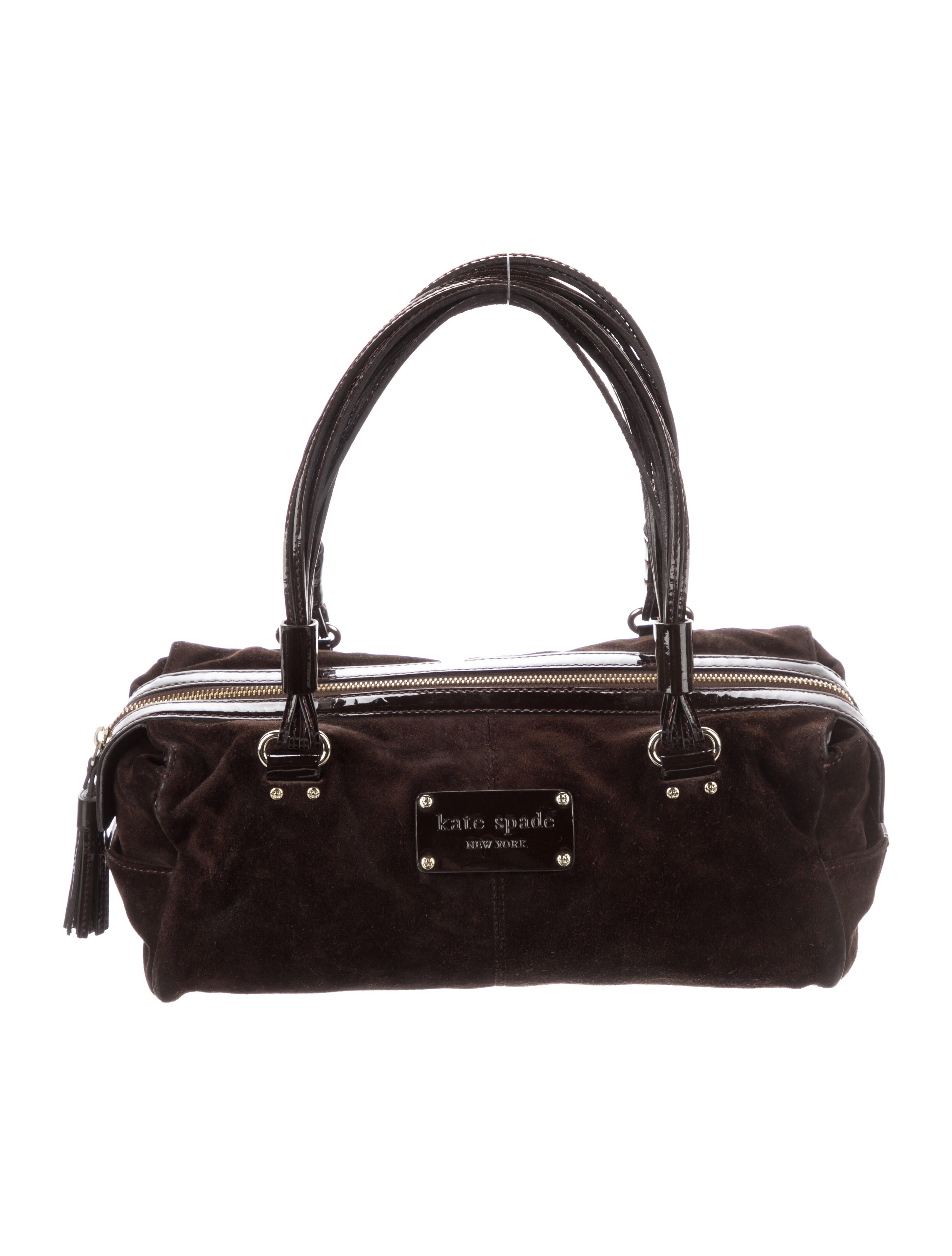 Kate Spade New York Suede Shoulder Bag Brown Shoulder Bags, Handbags