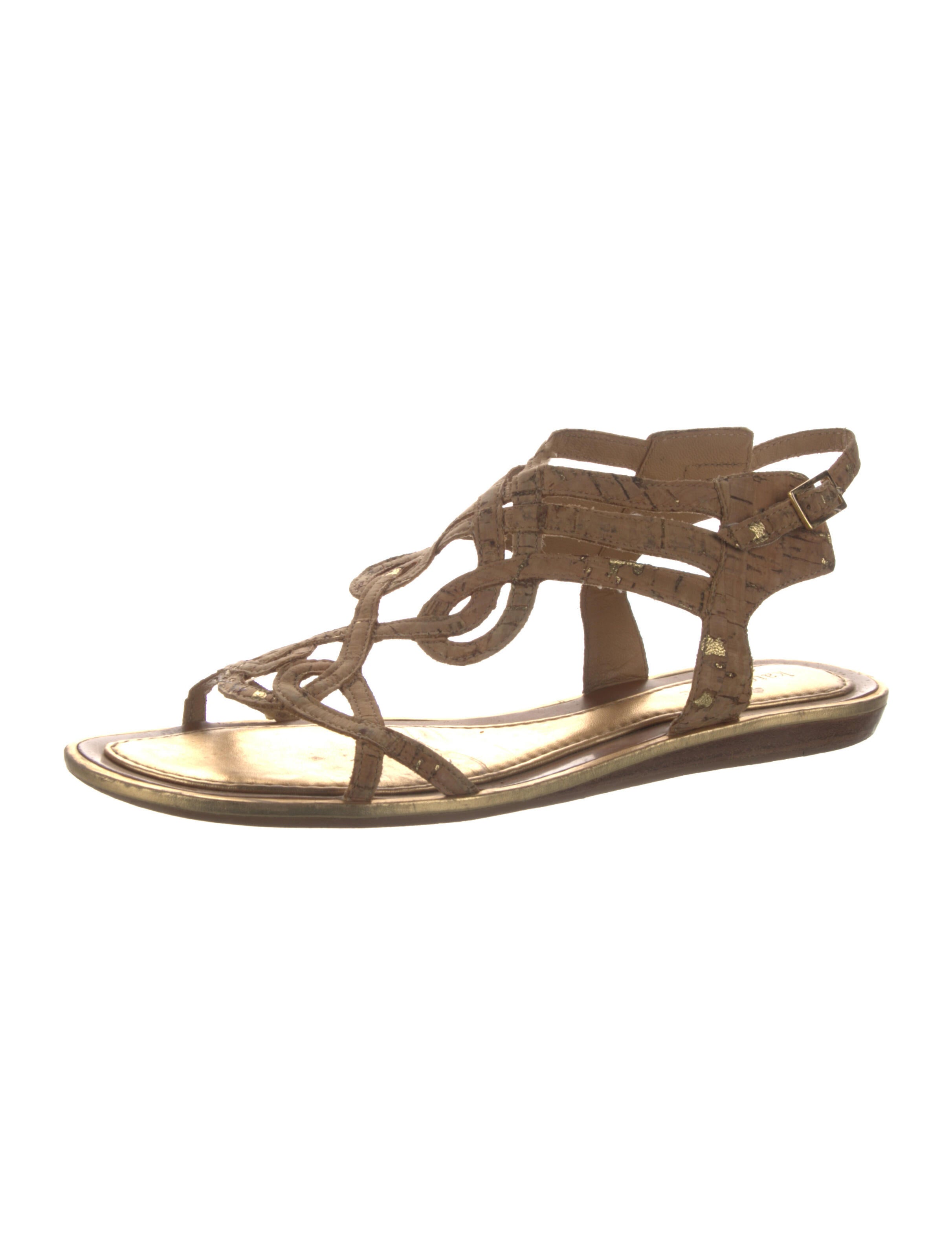 Kate Spade New York Sandals Gold Sandals, Shoes WKA25395 The RealReal
