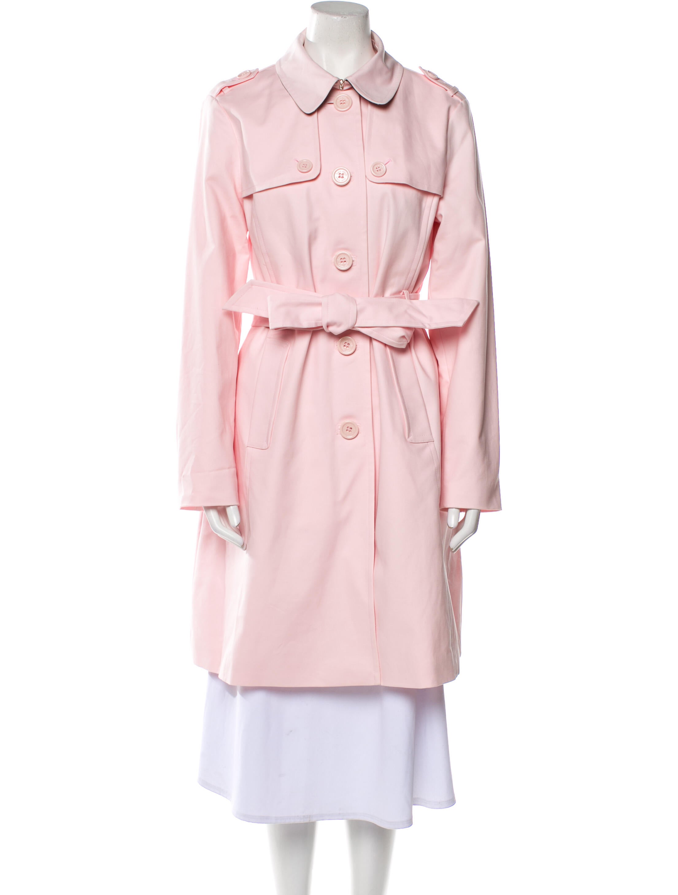 Kate Spade New York Trench Coat Pink Coats, Clothing WKA308593