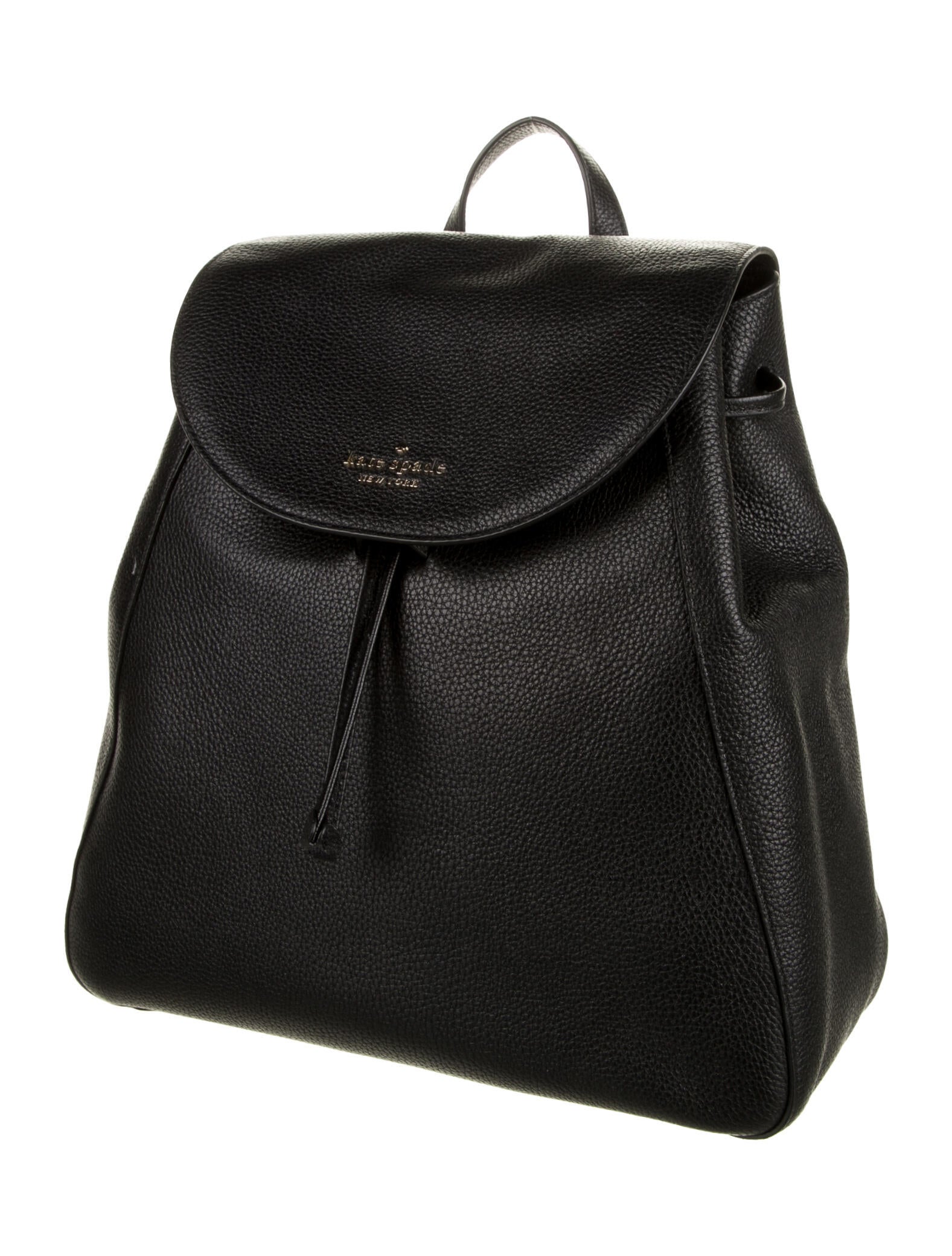 Kate Spade New York Leather Backpack Black Backpacks, Handbags