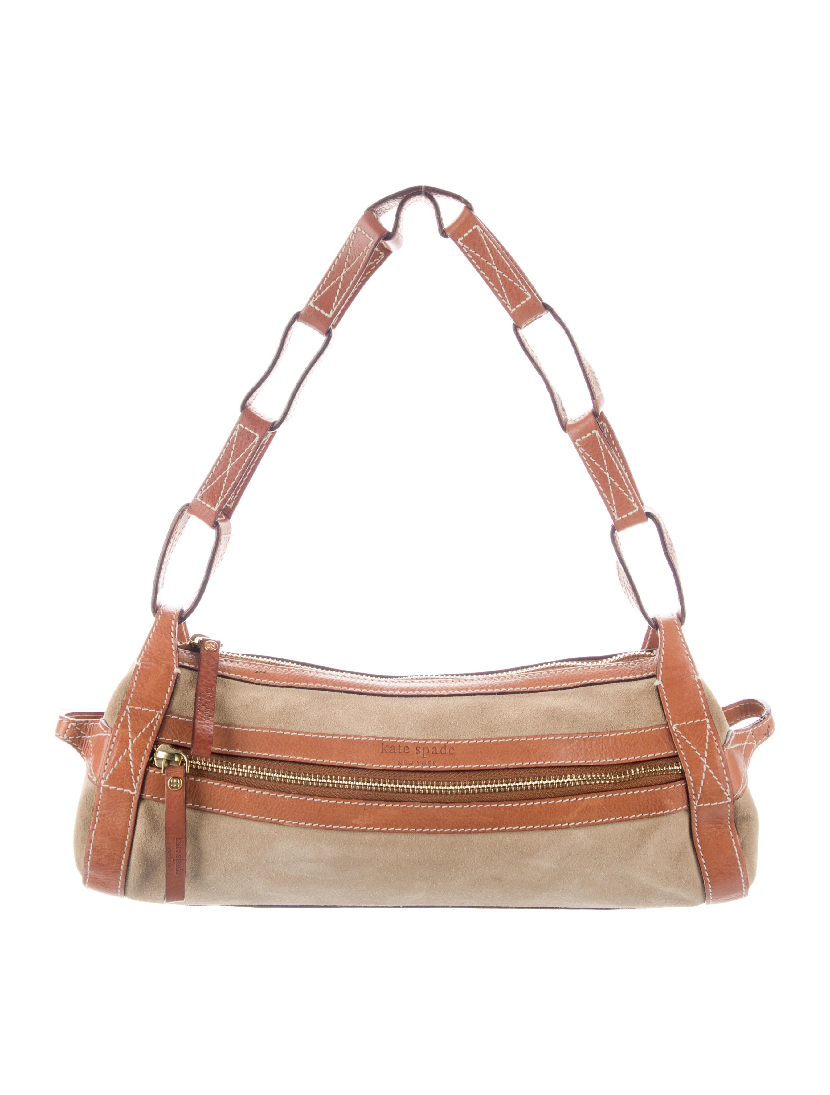 Kate Spade New York Cobble Hill Straw Little Minka Bag Green Shoulder