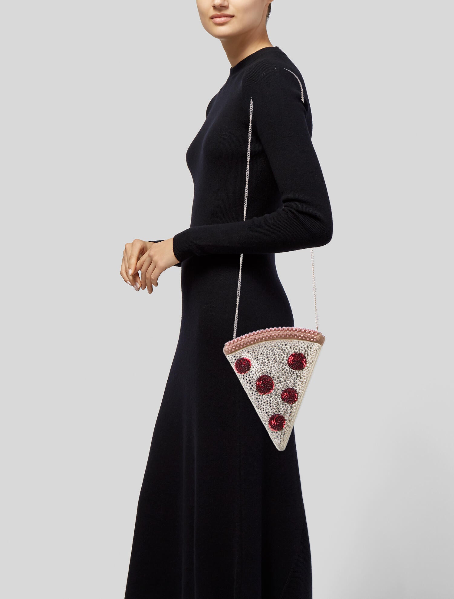 Kate Spade New York Slide 3D Pizza Crossbody Bag - Neutrals