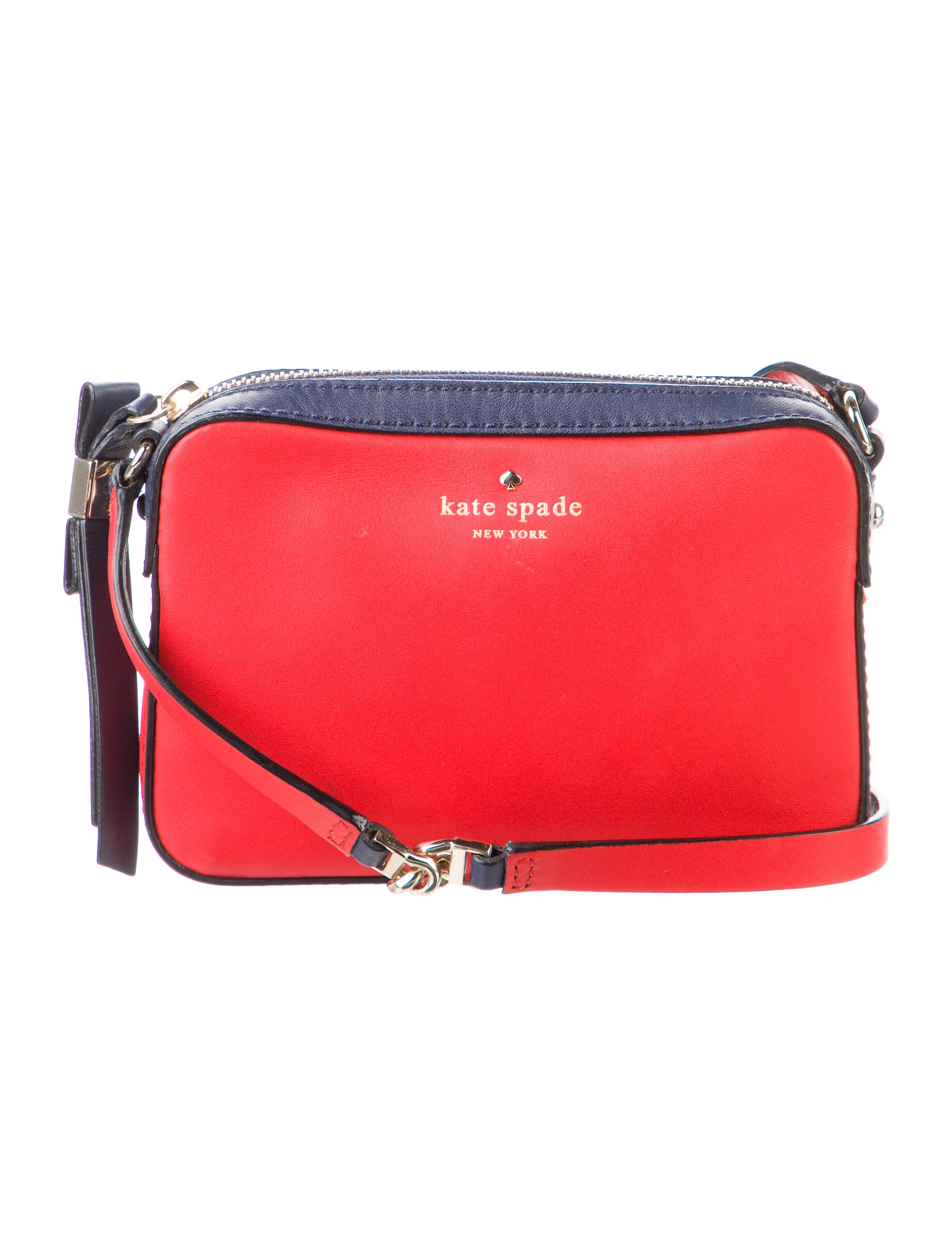 Kate Spade New York Leather Crossbody Bag Red Crossbody Bags, Handbags WKA223534 The RealReal