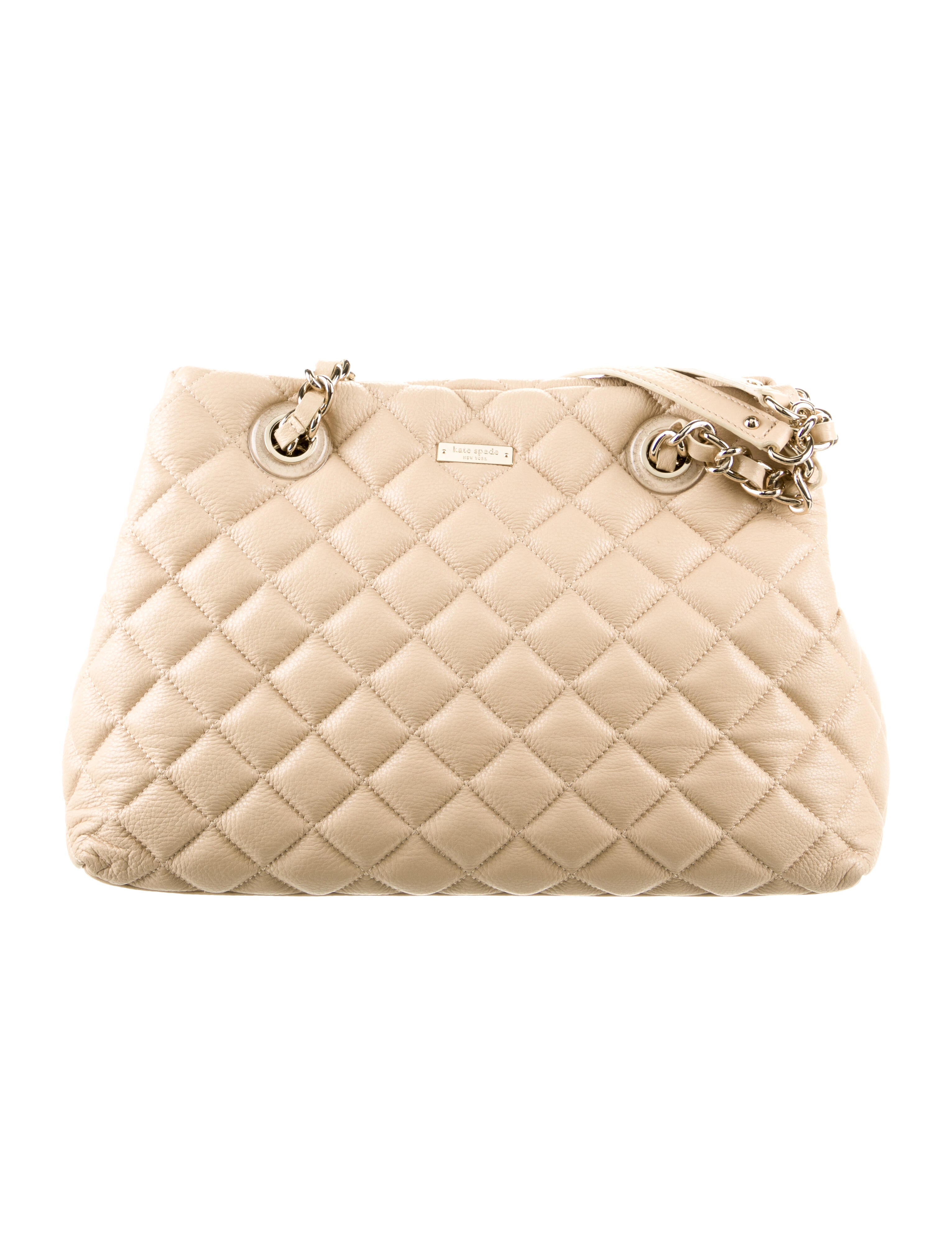 Kate Spade New York Leather Chain-Link Shoulder Bag