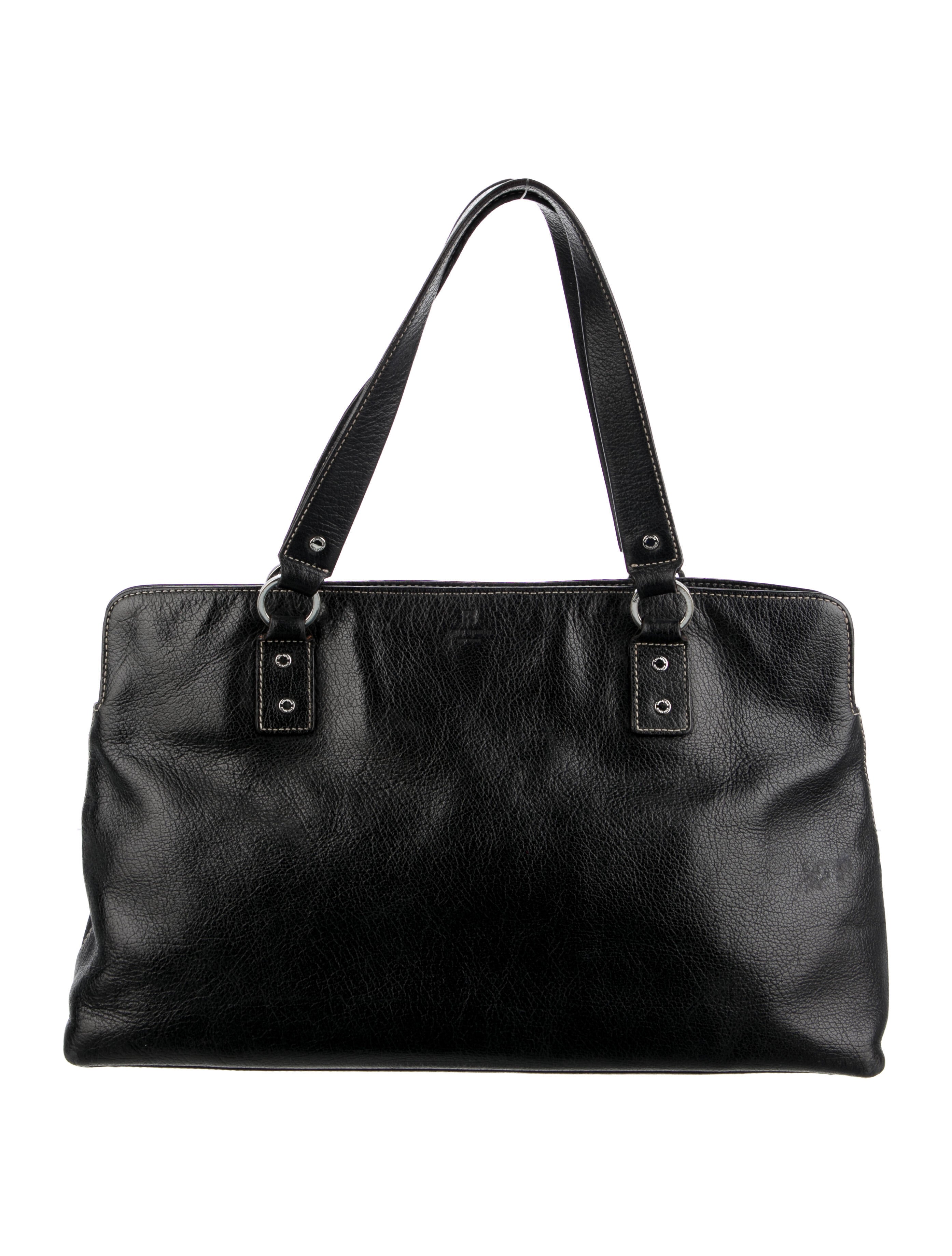 Kate Spade New York Kate Spade New York leather handle bag Black Handle Bags, Handbags