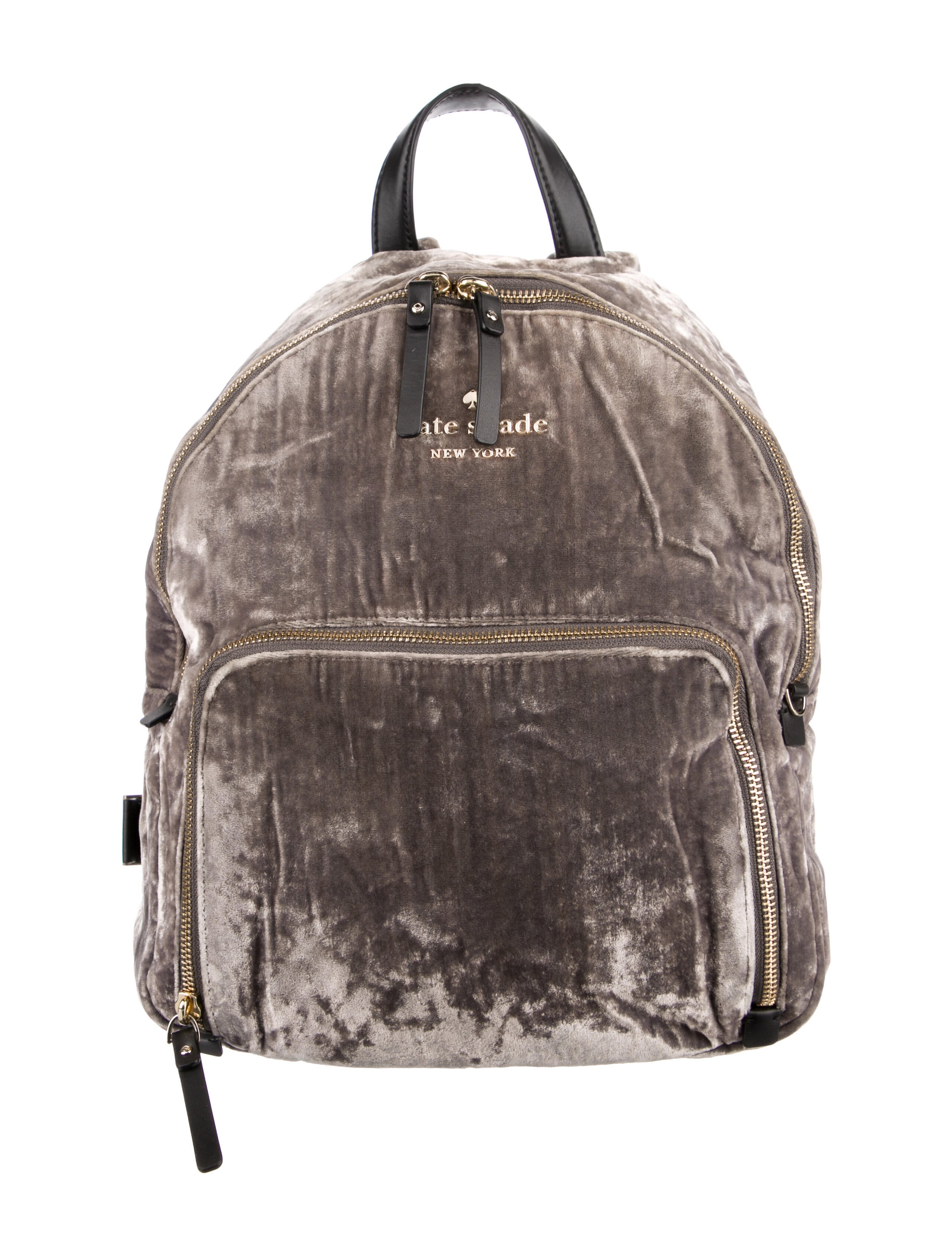 Top 60+ imagen kate spade backpack velvet Thptnganamst.edu.vn