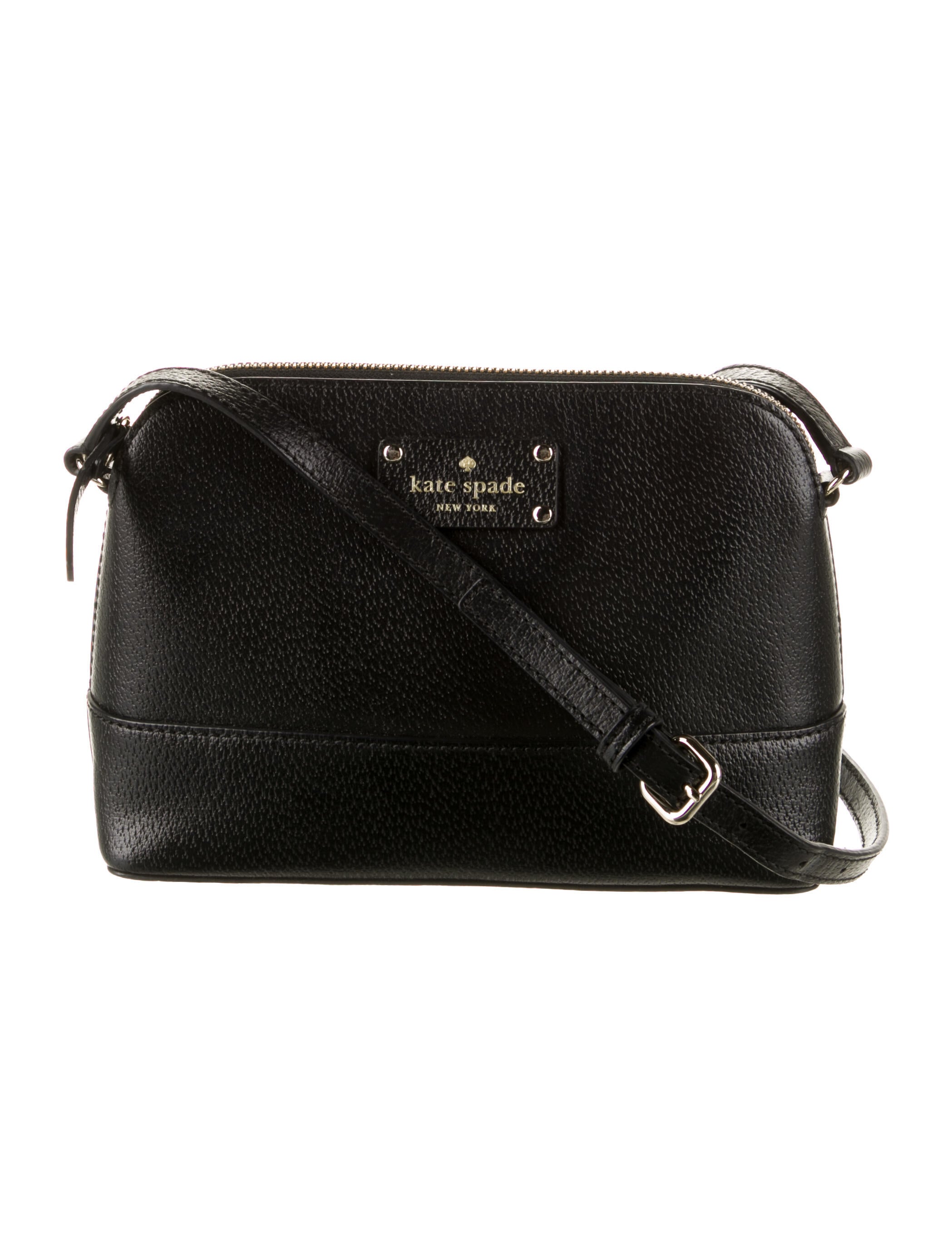 Kate Spade New York Leather Crossbody Bag Black Crossbody Bags