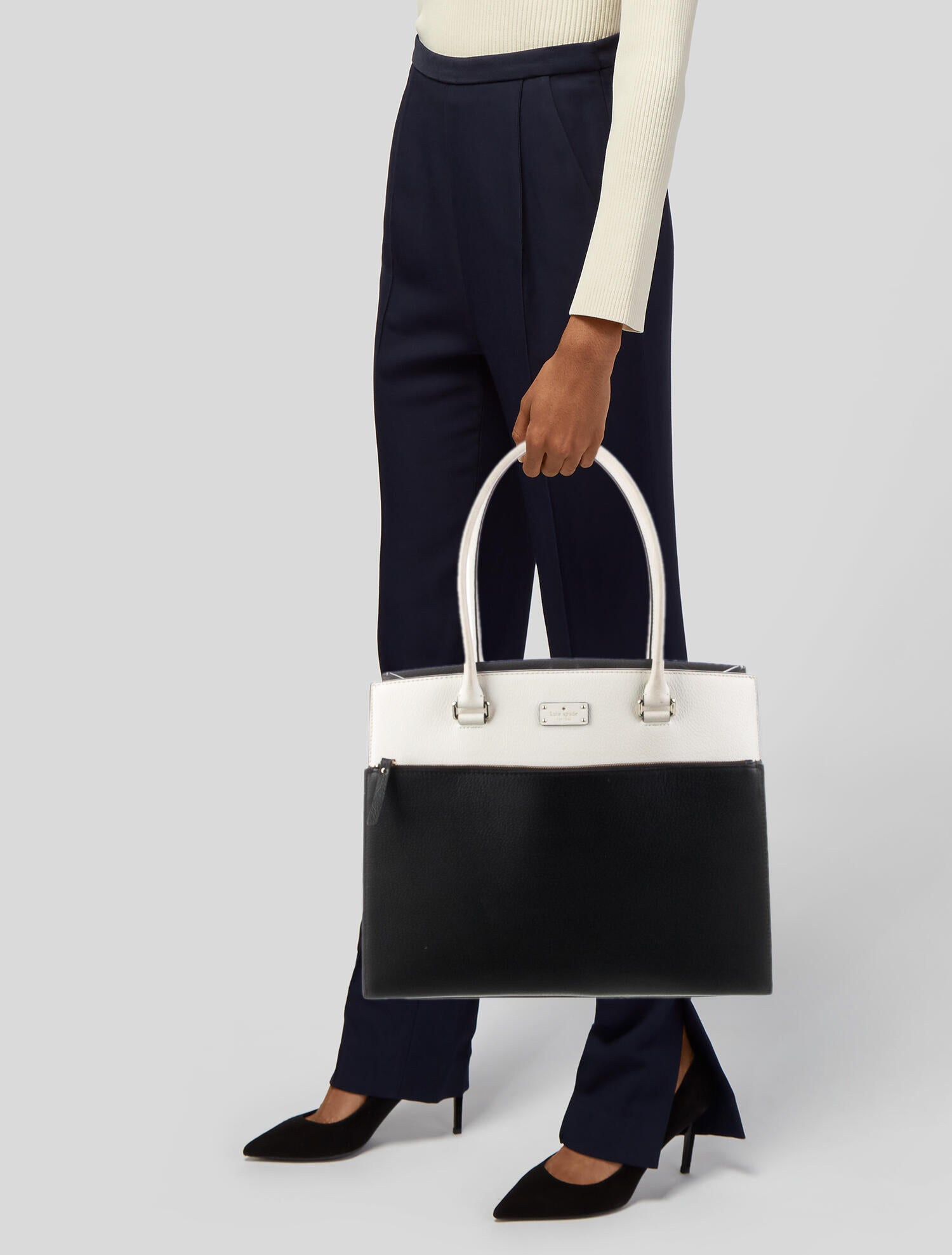 Kate Spade New York Leather Shoulder Bag w/ Tags Black Shoulder Bags