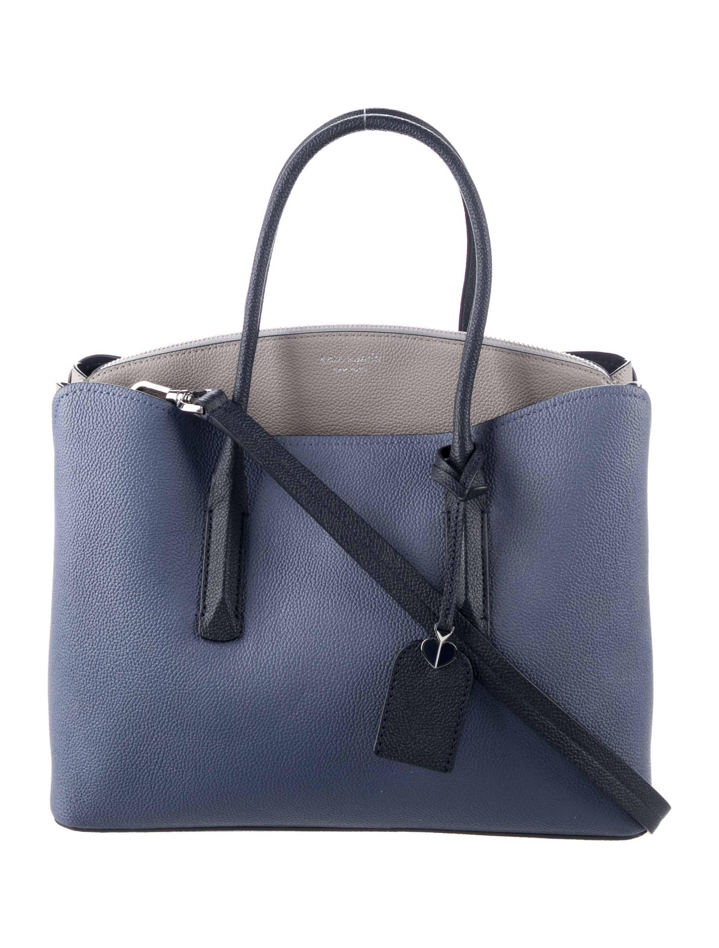 Kate Spade New York Leather Handle Bag - Neutrals Handle Bags, Handbags