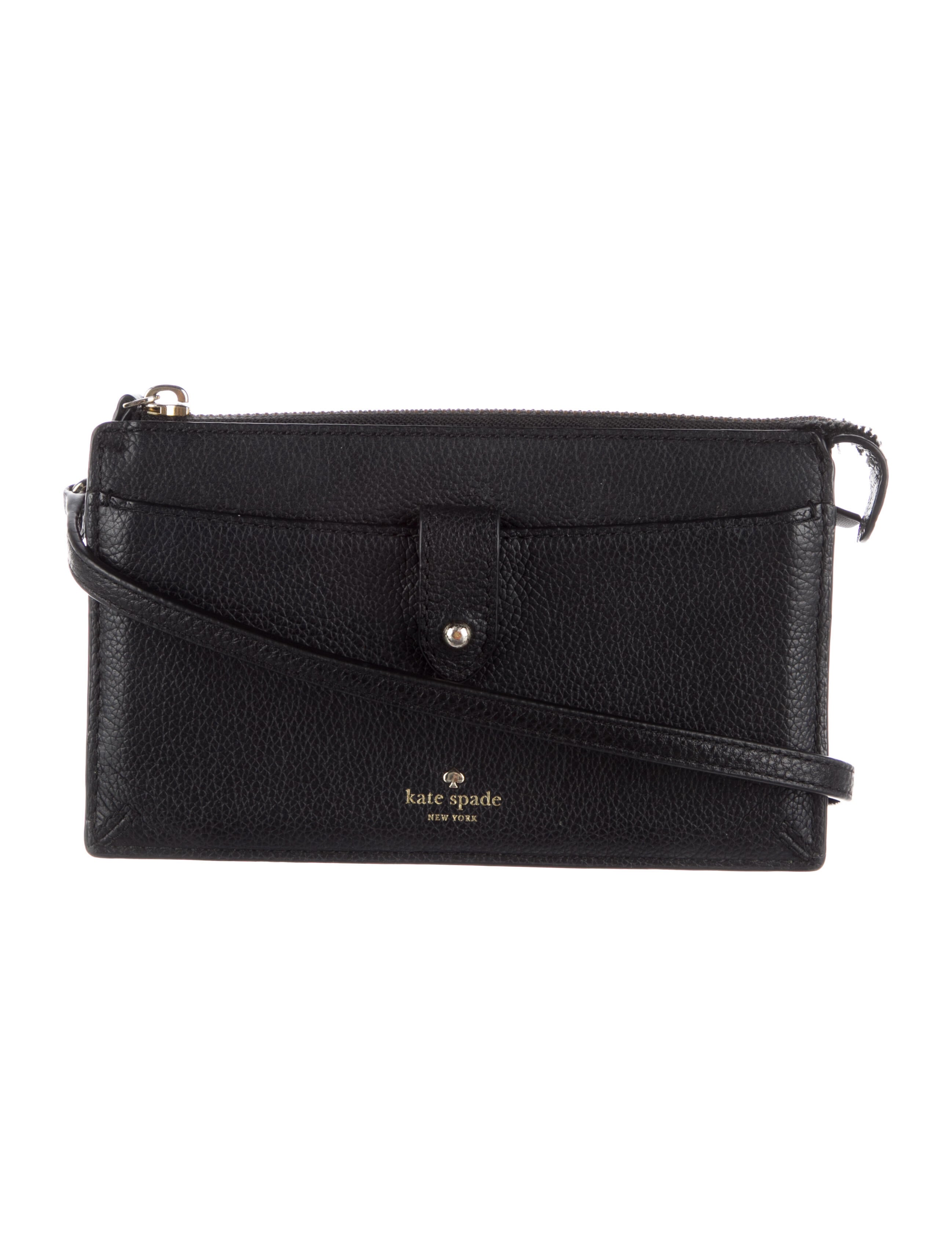 Kate Spade New York Leather Crossbody Bag Black Crossbody Bags