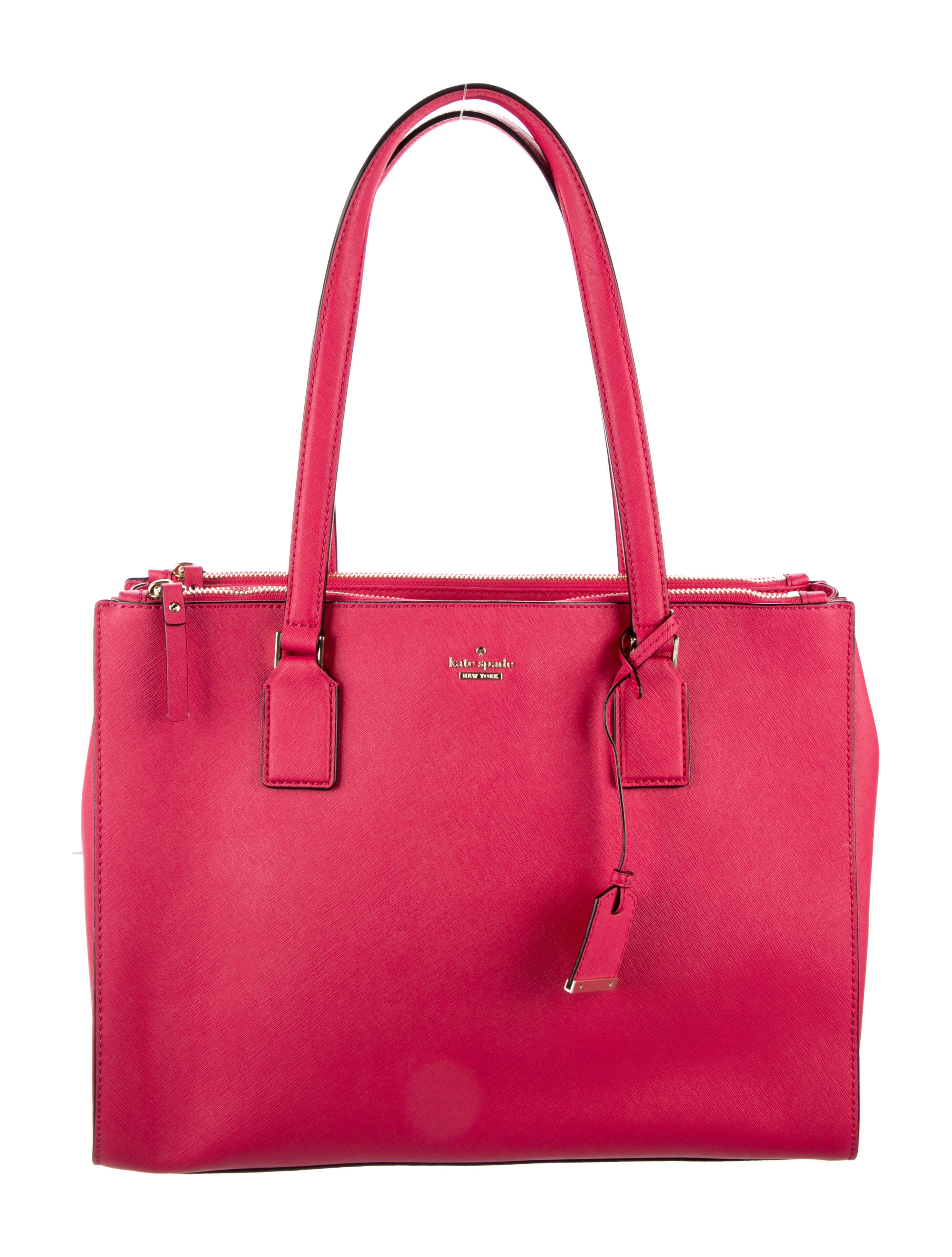 Kate Spade New York Coated Canvas Tote Bag Red Totes, Handbags WKA273315 The RealReal