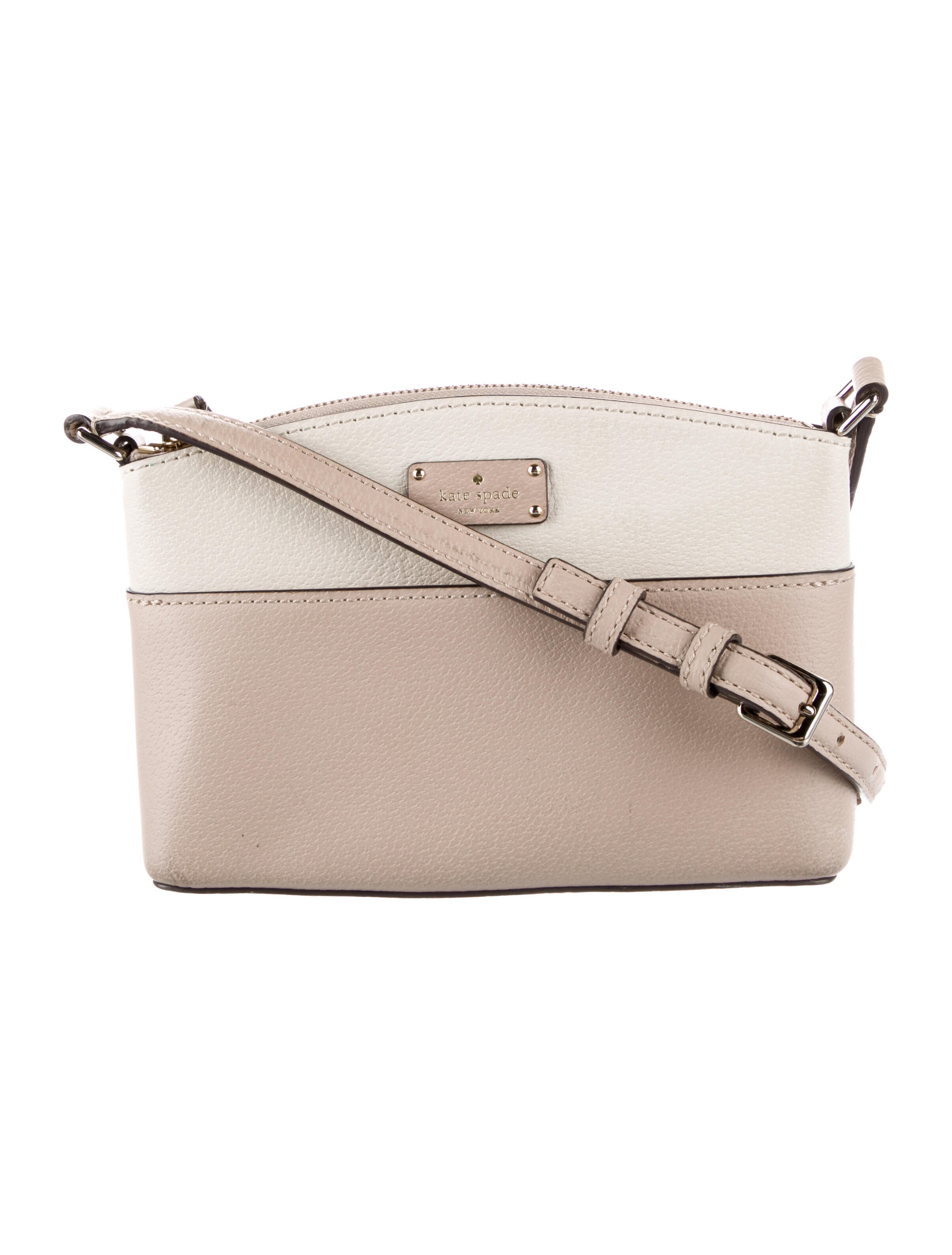 Kate Spade New York Leather Crossbody Bag Blue Crossbody Bags