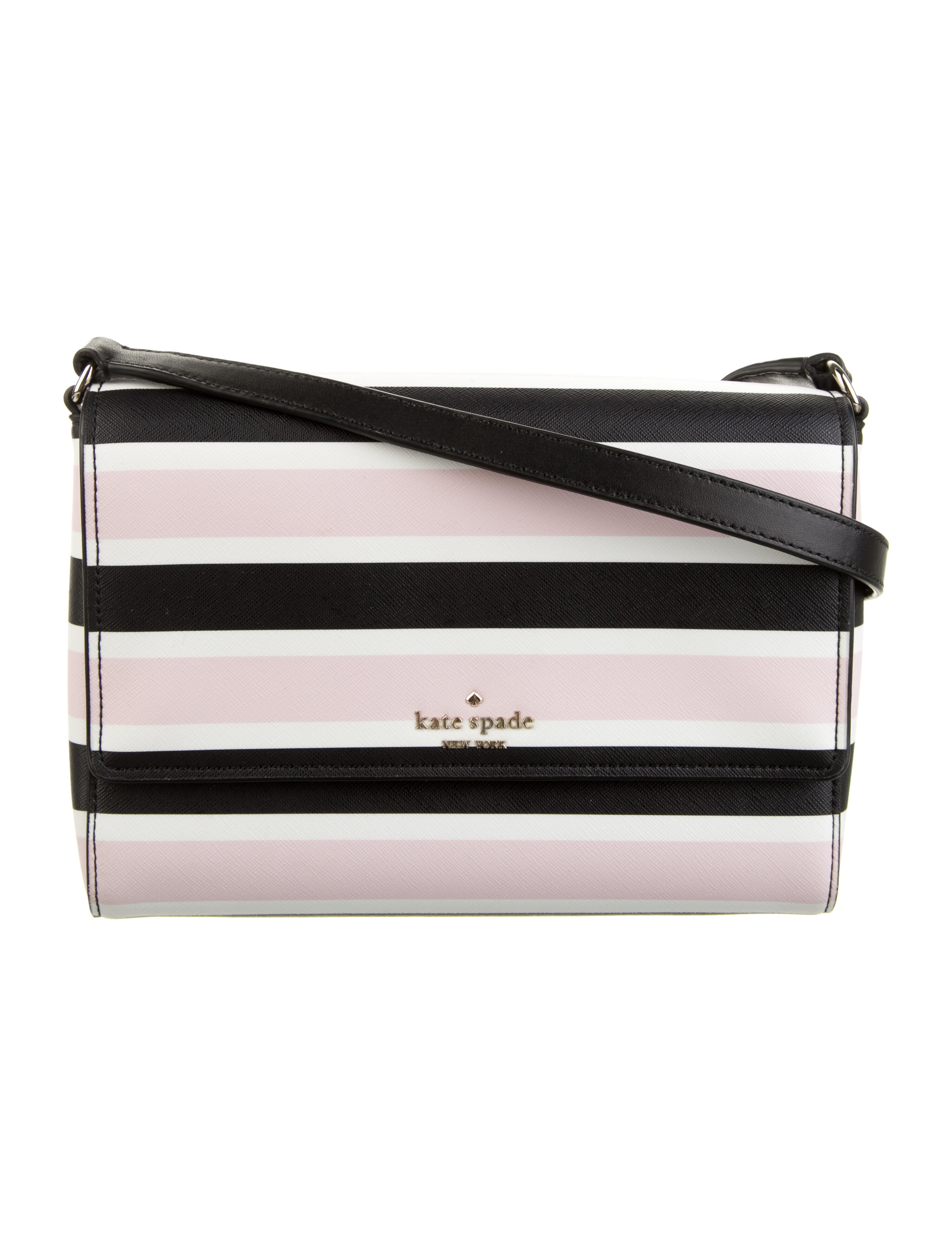 Kate Spade New York Leather Crossbody Bag Blue Crossbody Bags