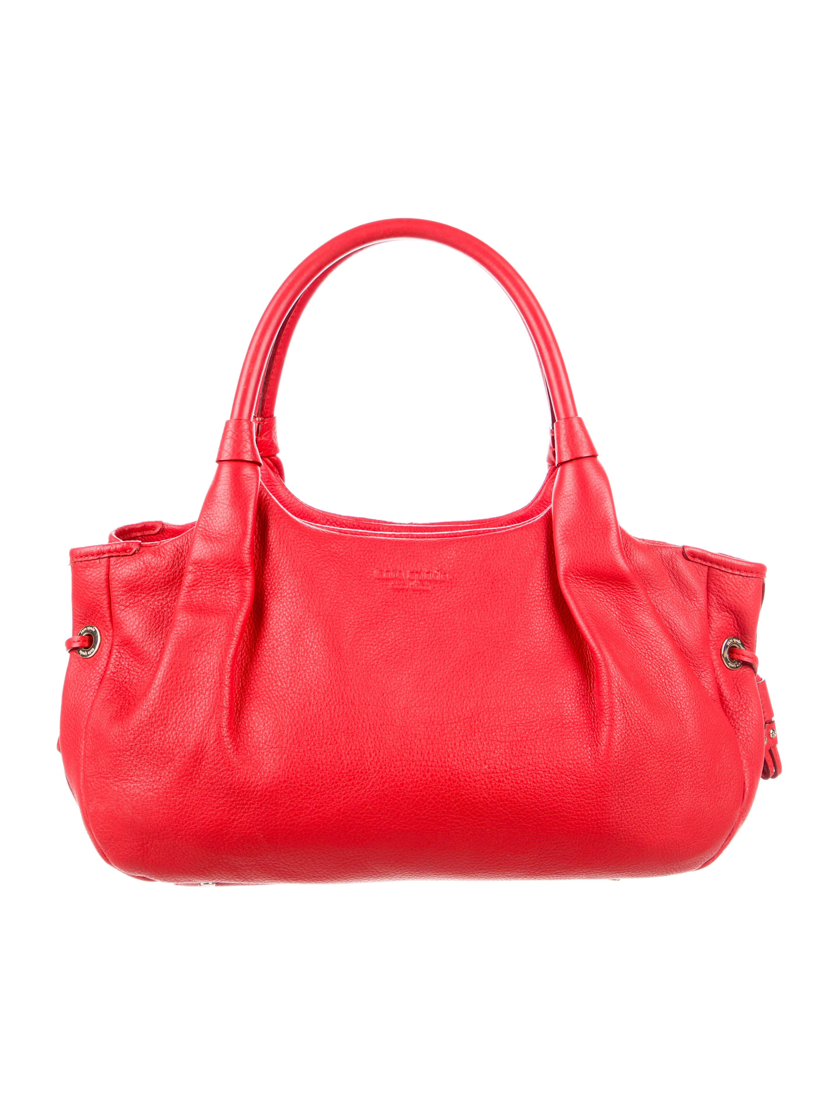 Kate Spade New York Leather SHoulder Bag Red Shoulder Bags, Handbags