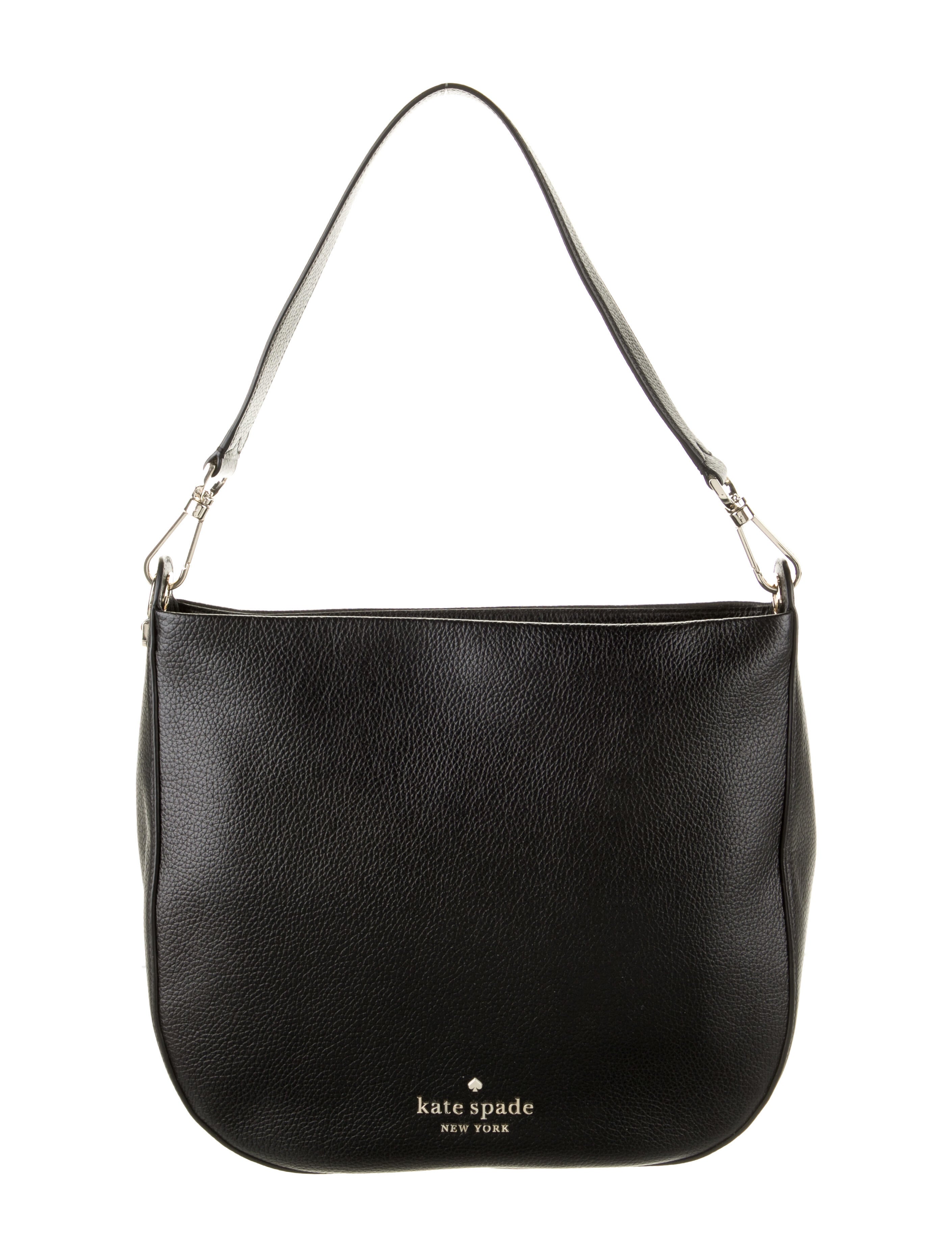 Kate Spade New York Leather Shoulder Bag Black Shoulder Bags