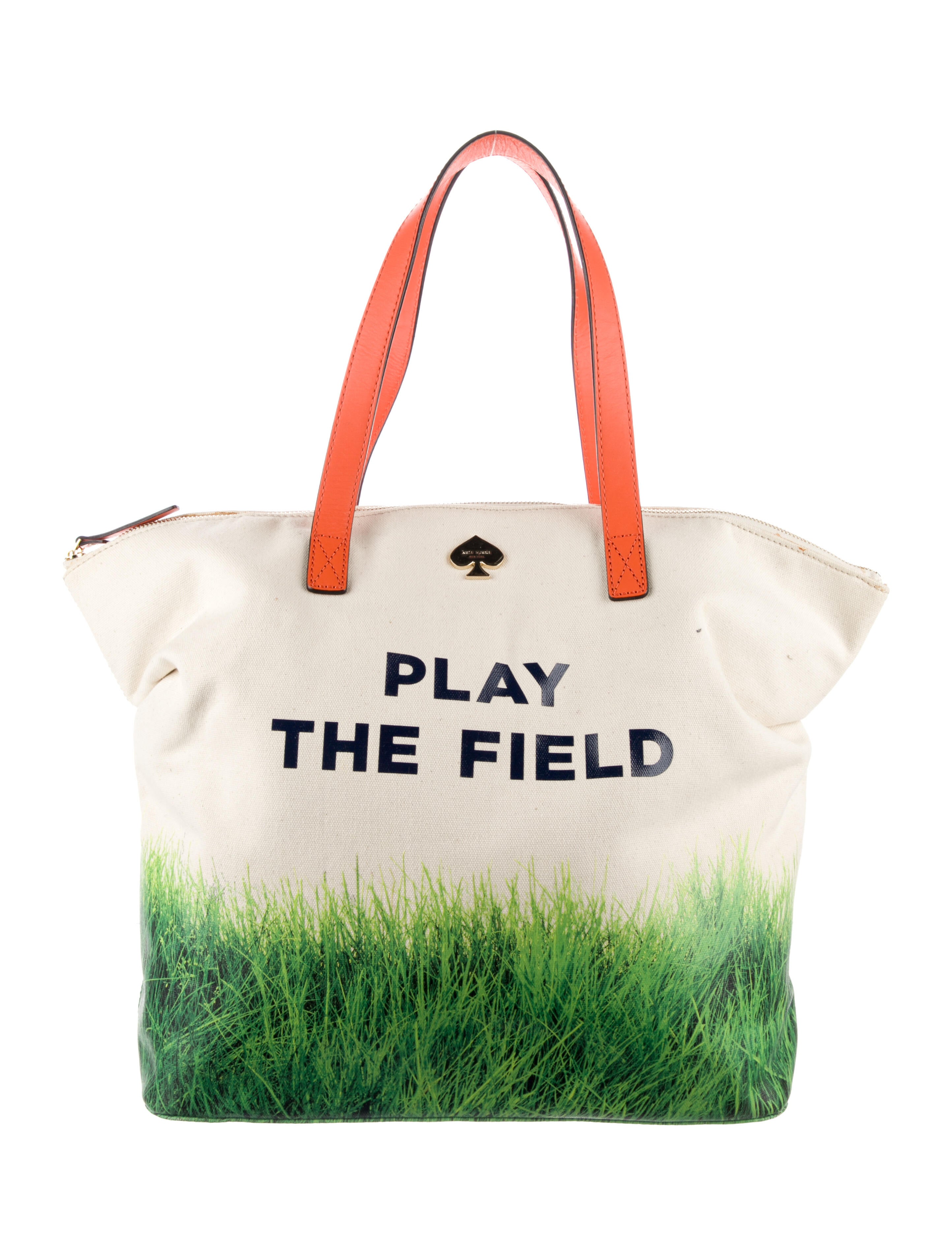 Kate Spade New York Canvas Tote Bag Neutrals Totes, Handbags