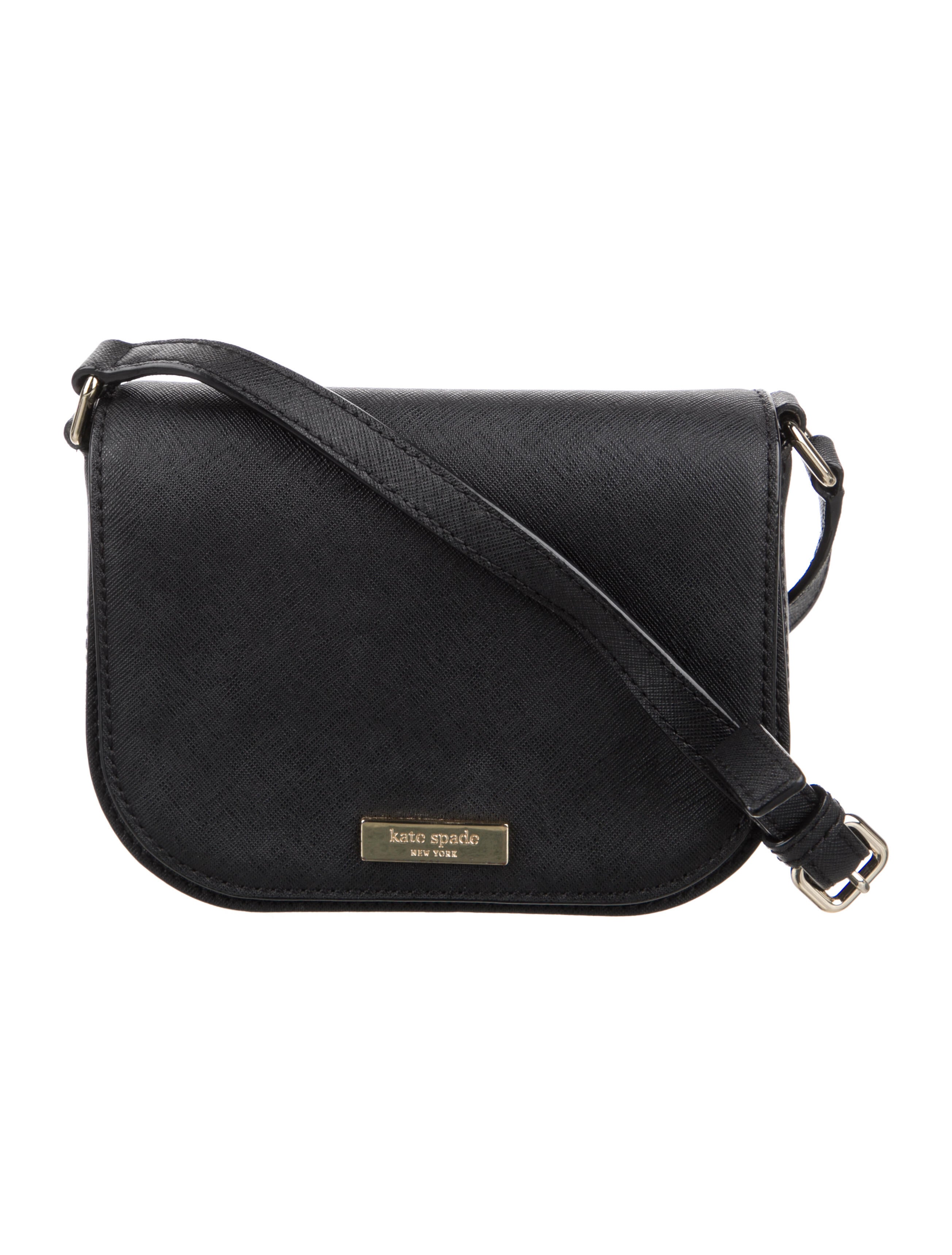 Kate Spade New York Leather Crossbody Bag w/Tags Black Crossbody Bags