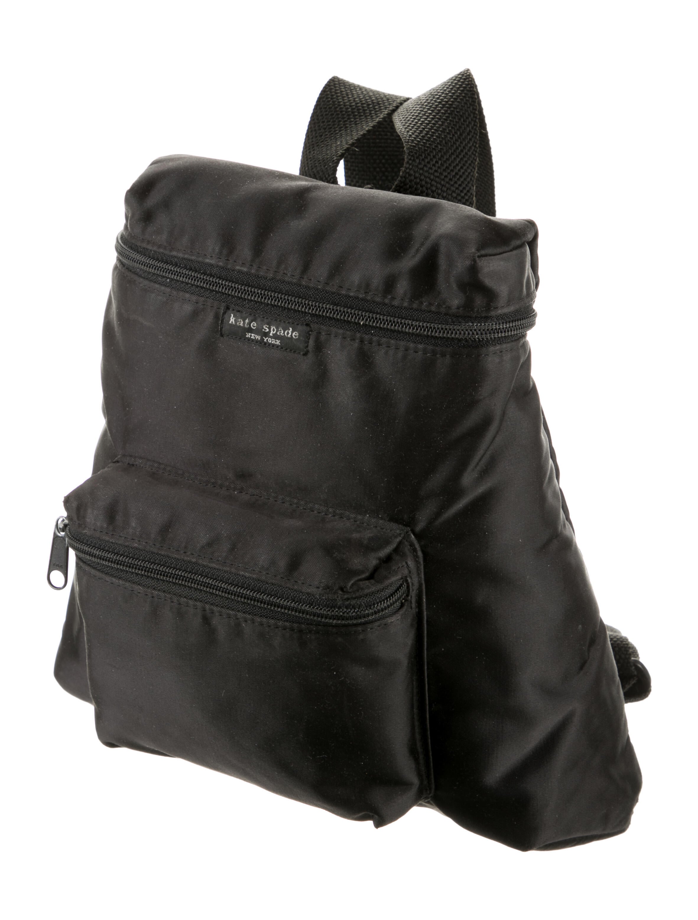 Kate Spade New York Nylon Backpack Black Backpacks, Handbags