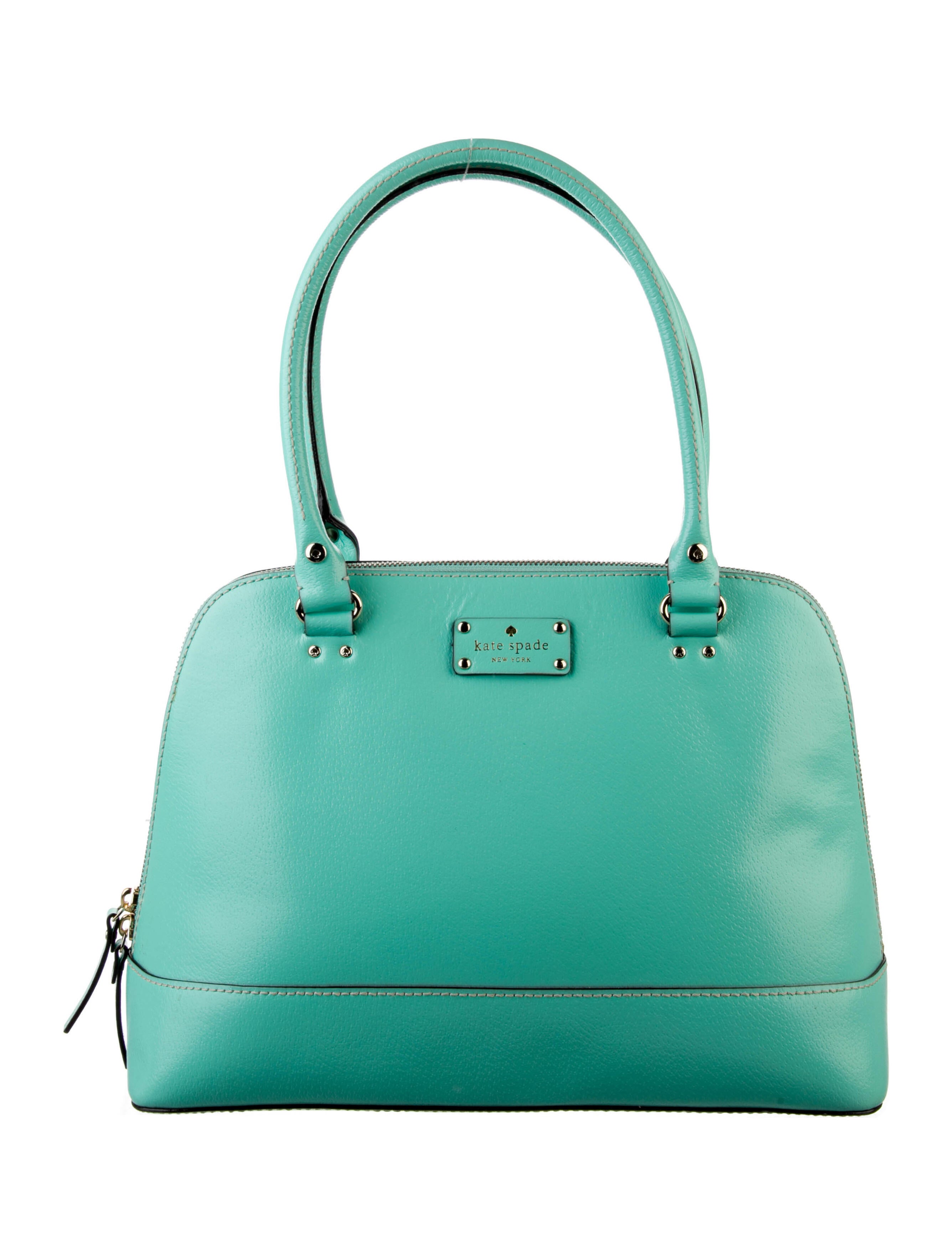 Kate Spade New York Medium Leather Shoulder Bag Green Shoulder Bags