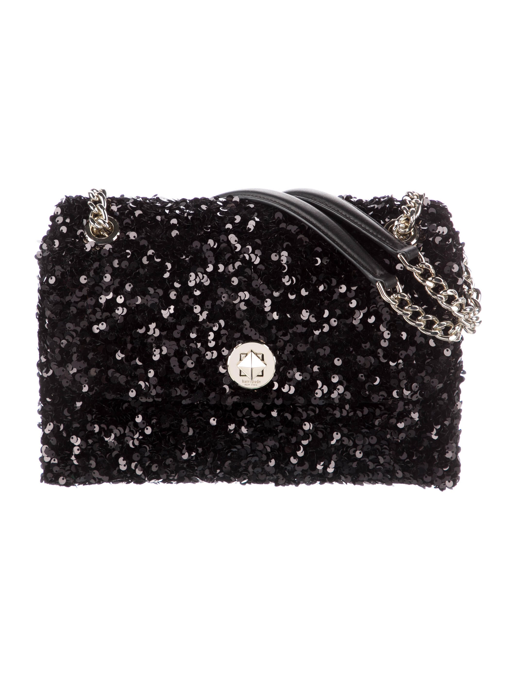 Kate spade black sequin purse Outlet