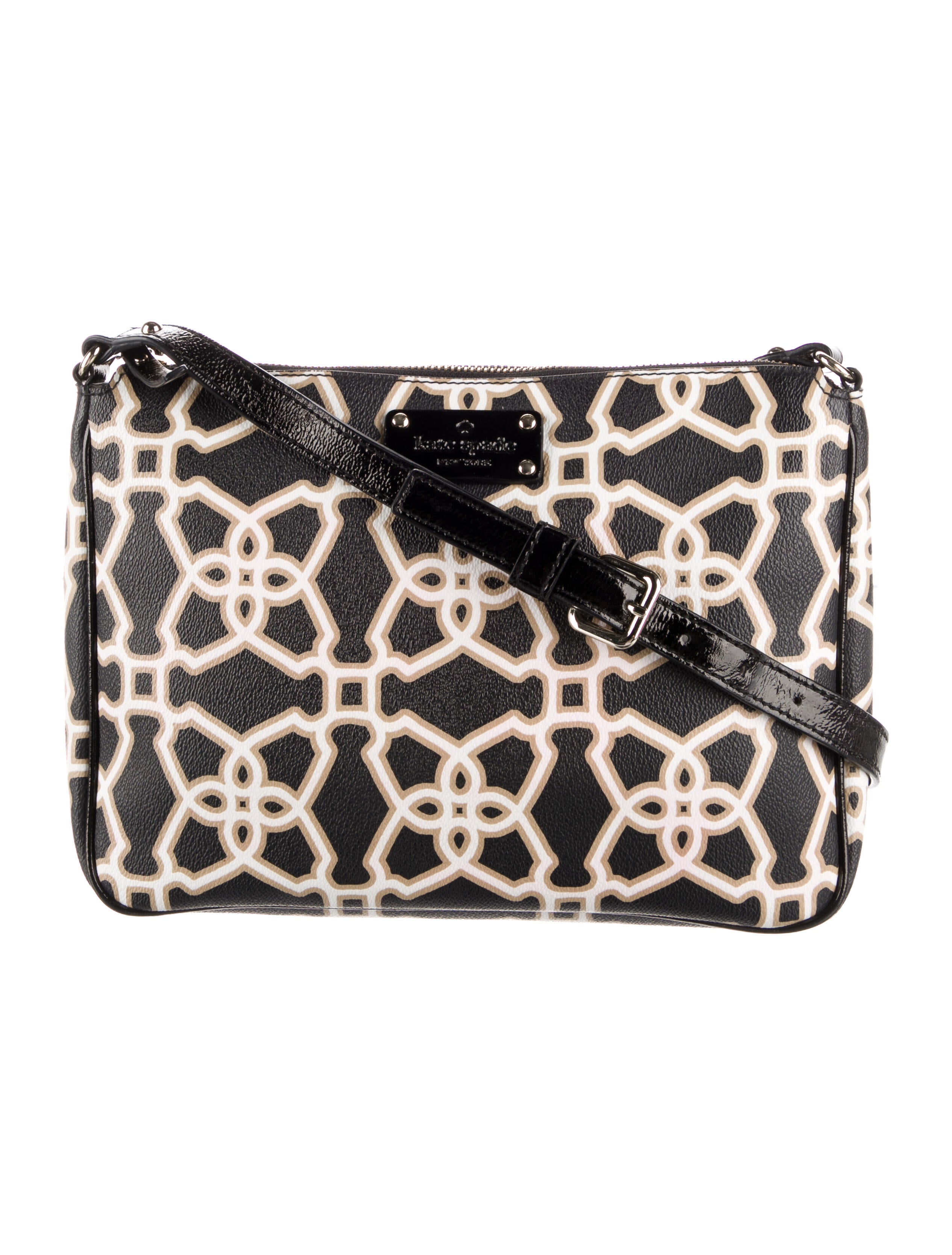 Kate Spade New York Leather Crossbody Bag Black Crossbody Bags