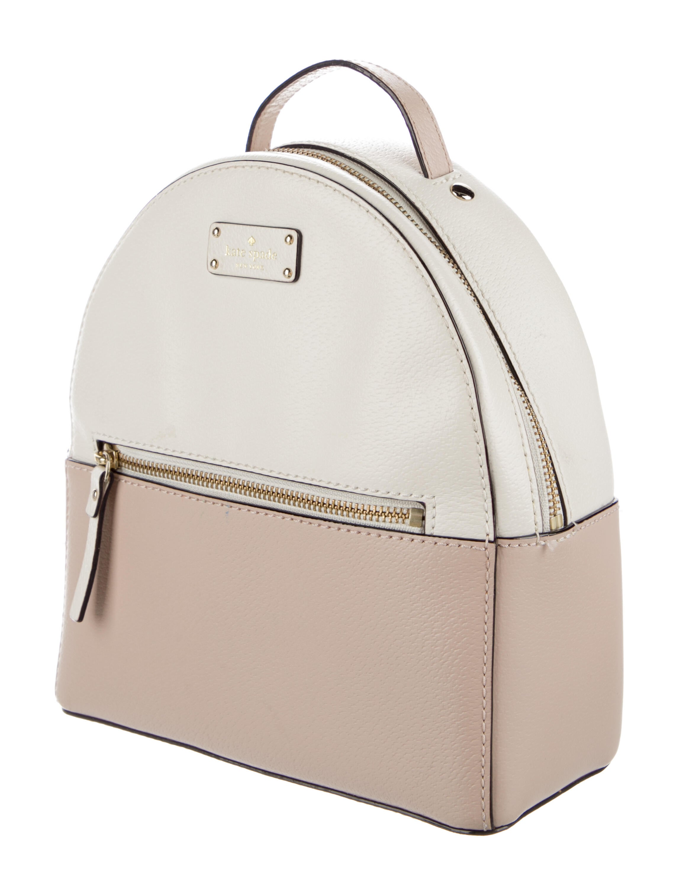Kate Spade New York Leather Backpack Neutrals Backpacks, Handbags