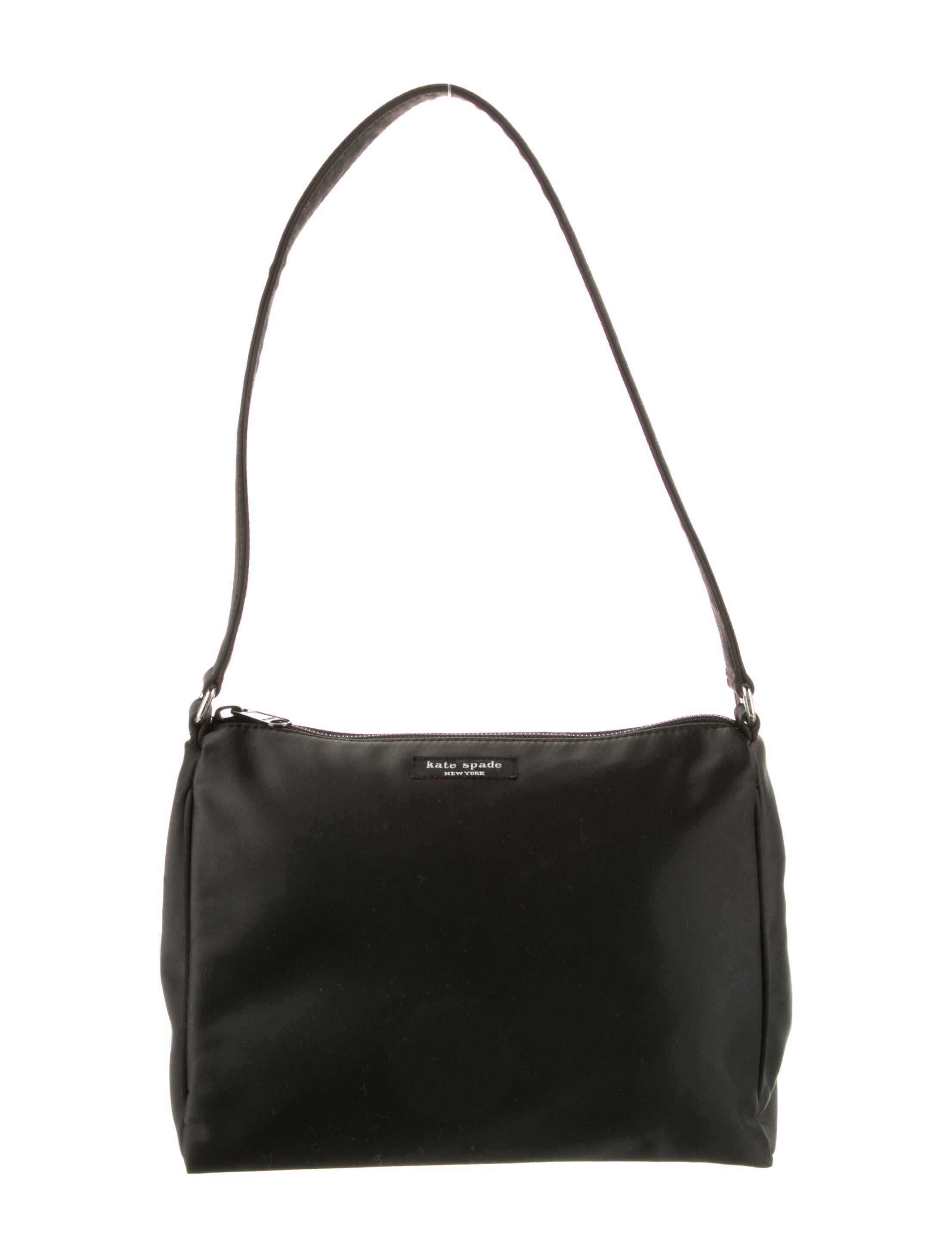 Kate Spade New York Fabric Shoulder Bag Black Shoulder Bags, Handbags