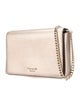 Kate Spade New York Metallic Leather Flap Bag
