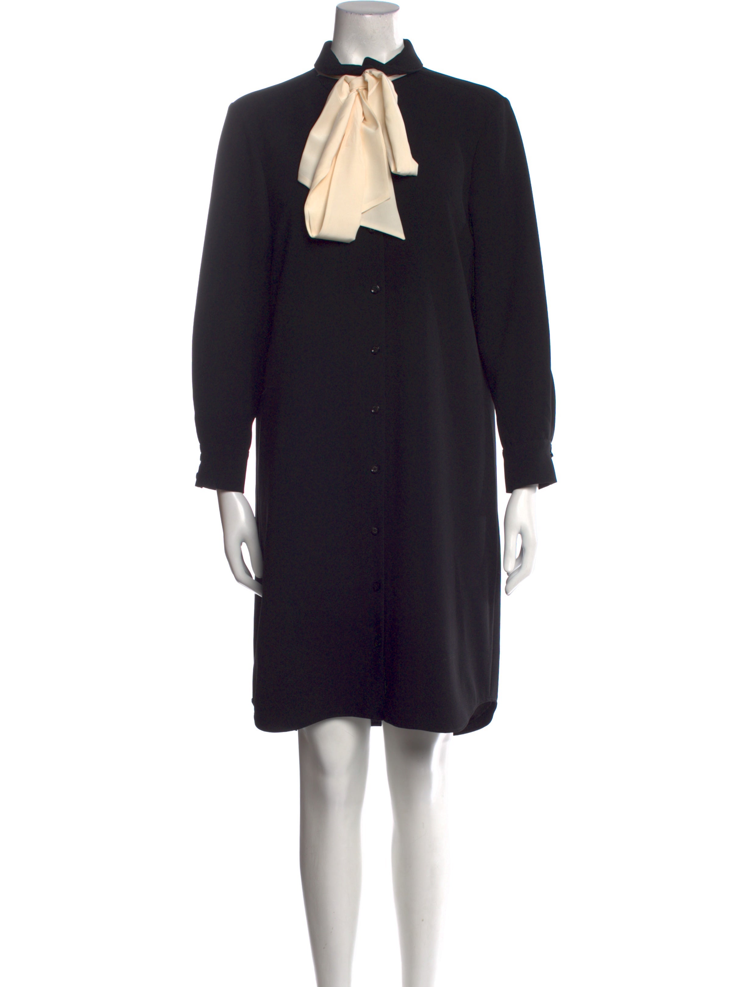 Kate Spade New York Mock Neck Knee-Length Dress - Black Dresses, Clothing - WKA341774 | The RealReal Kate Spade New York Mock Neck Knee-Length Dress - Black Dresses, Clothing - WKA341774 | The RealReal