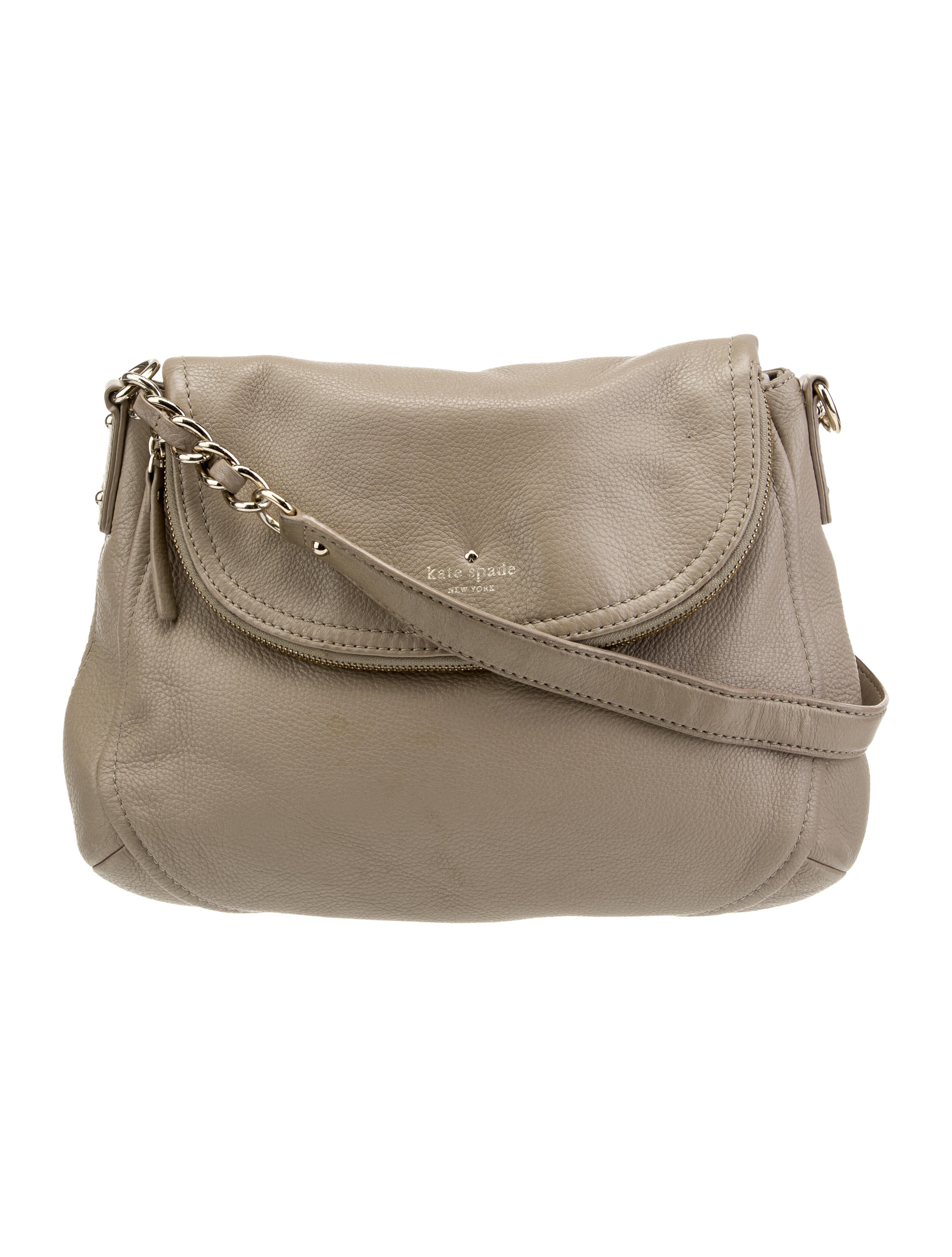 Kate Spade New York Leather Chain-Link Shoulder Bag