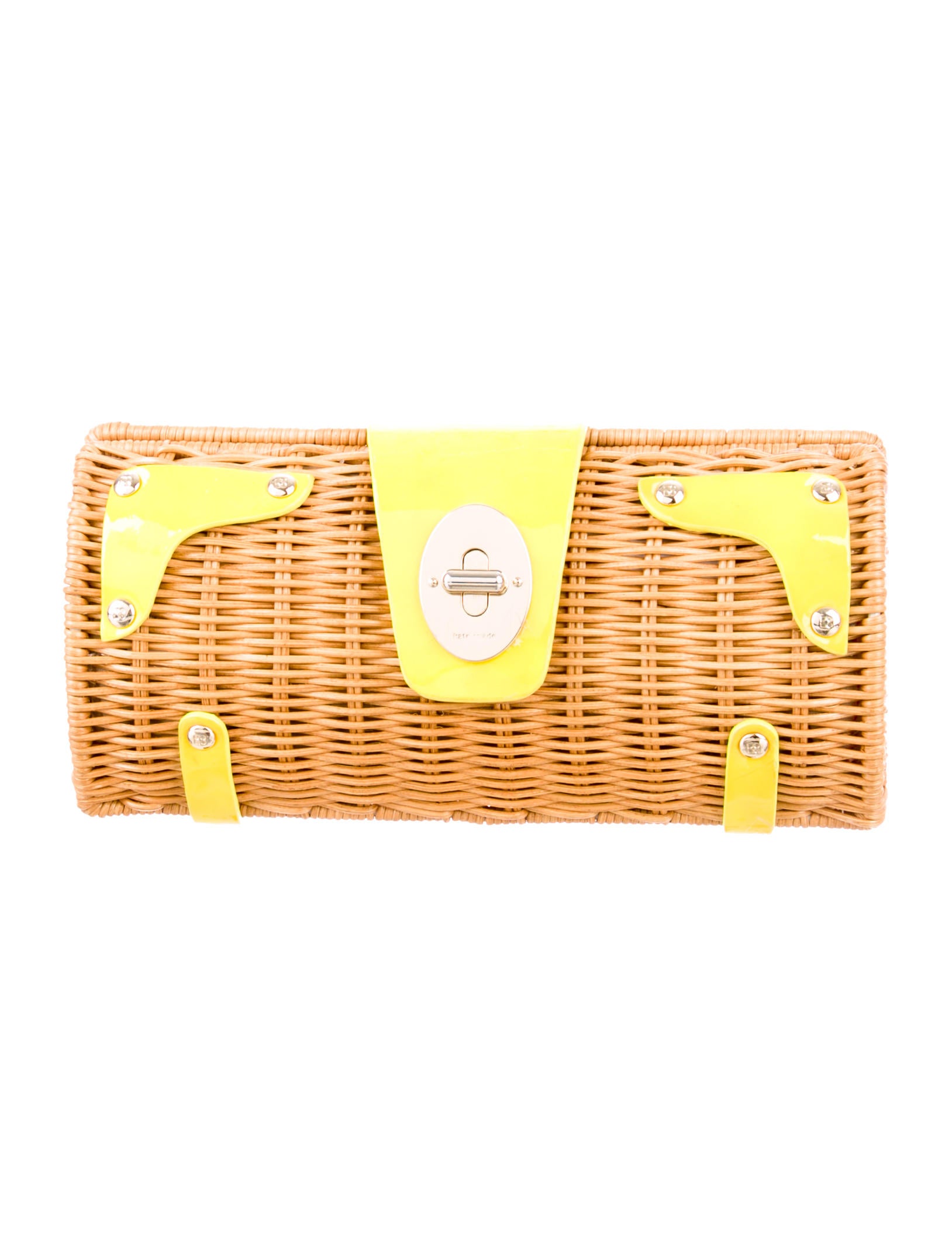 Kate Spade New York Wicker Clutch