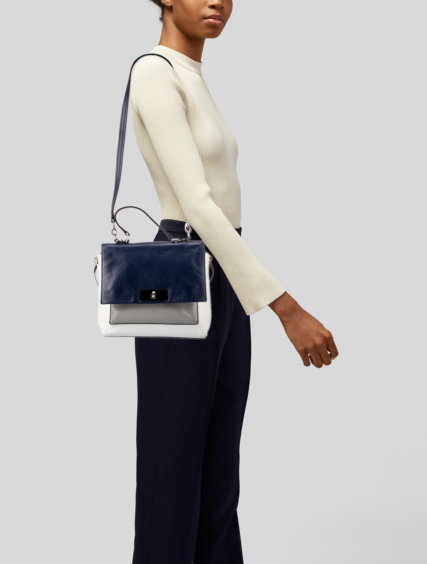 Kate Spade New York Leather Handle Bag White Handle Bags, Handbags