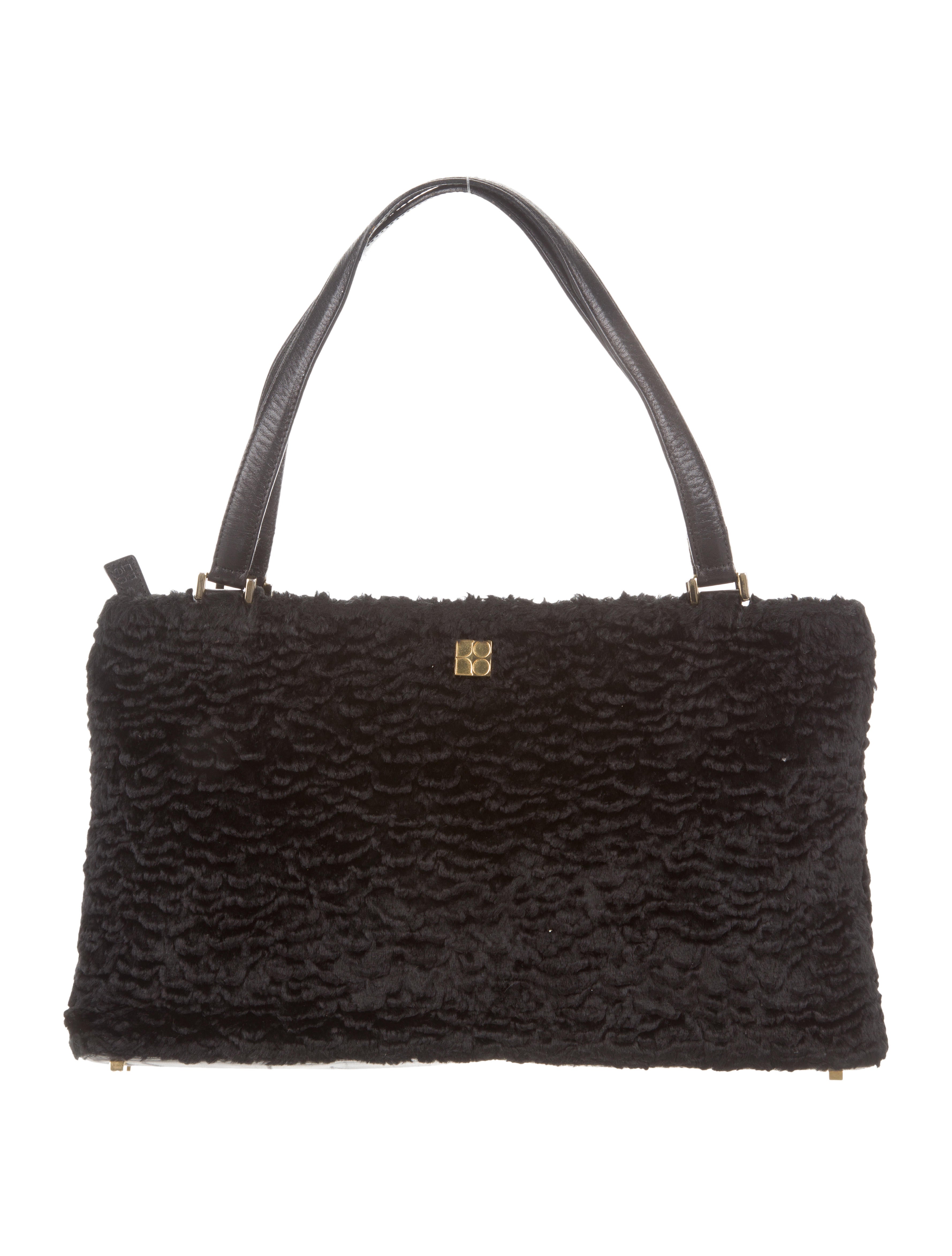 Kate Spade New York Faux Fur Handle Bag Handbags WKA35767 The