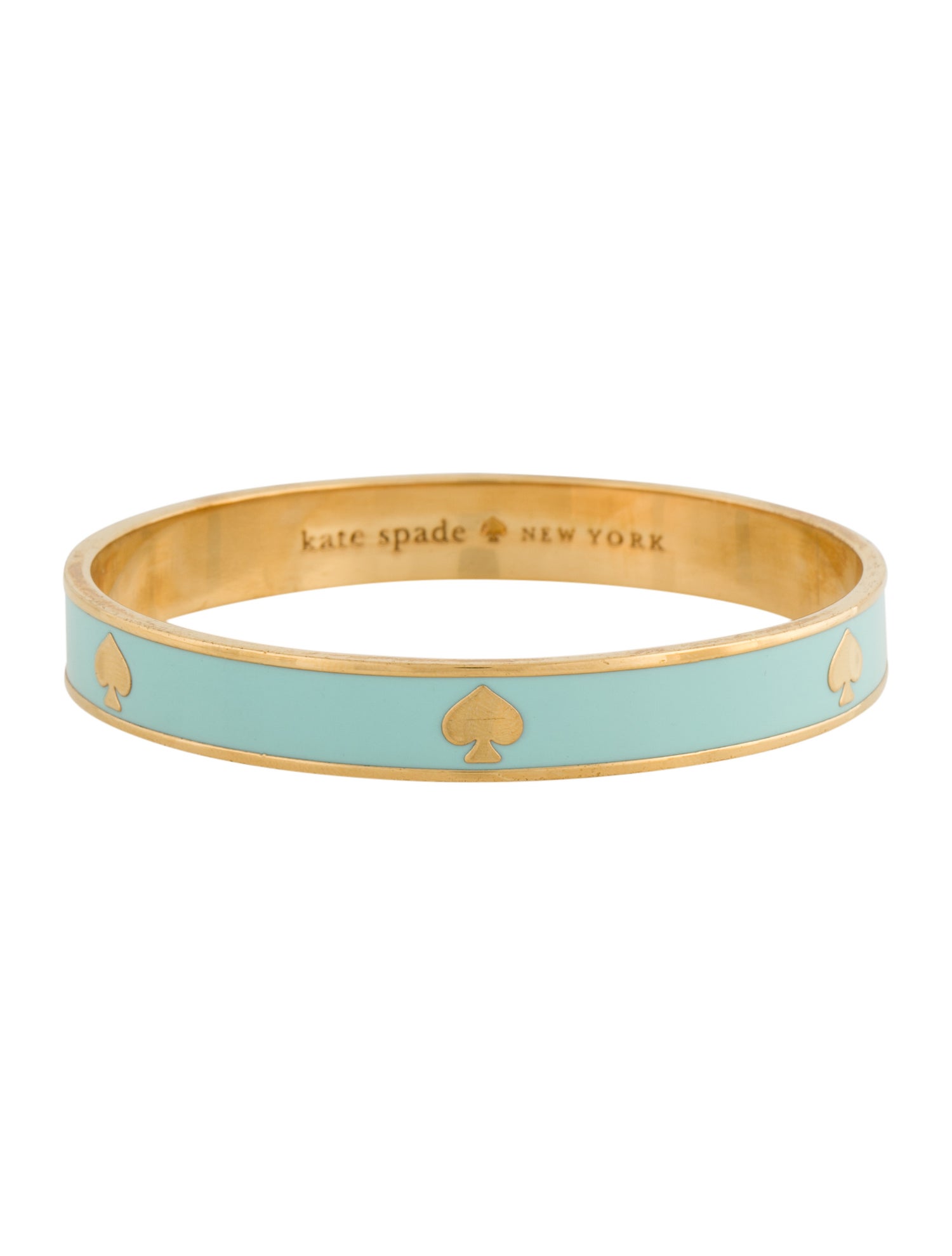 Kate Spade New York Enamel Spade Bangle Bracelet