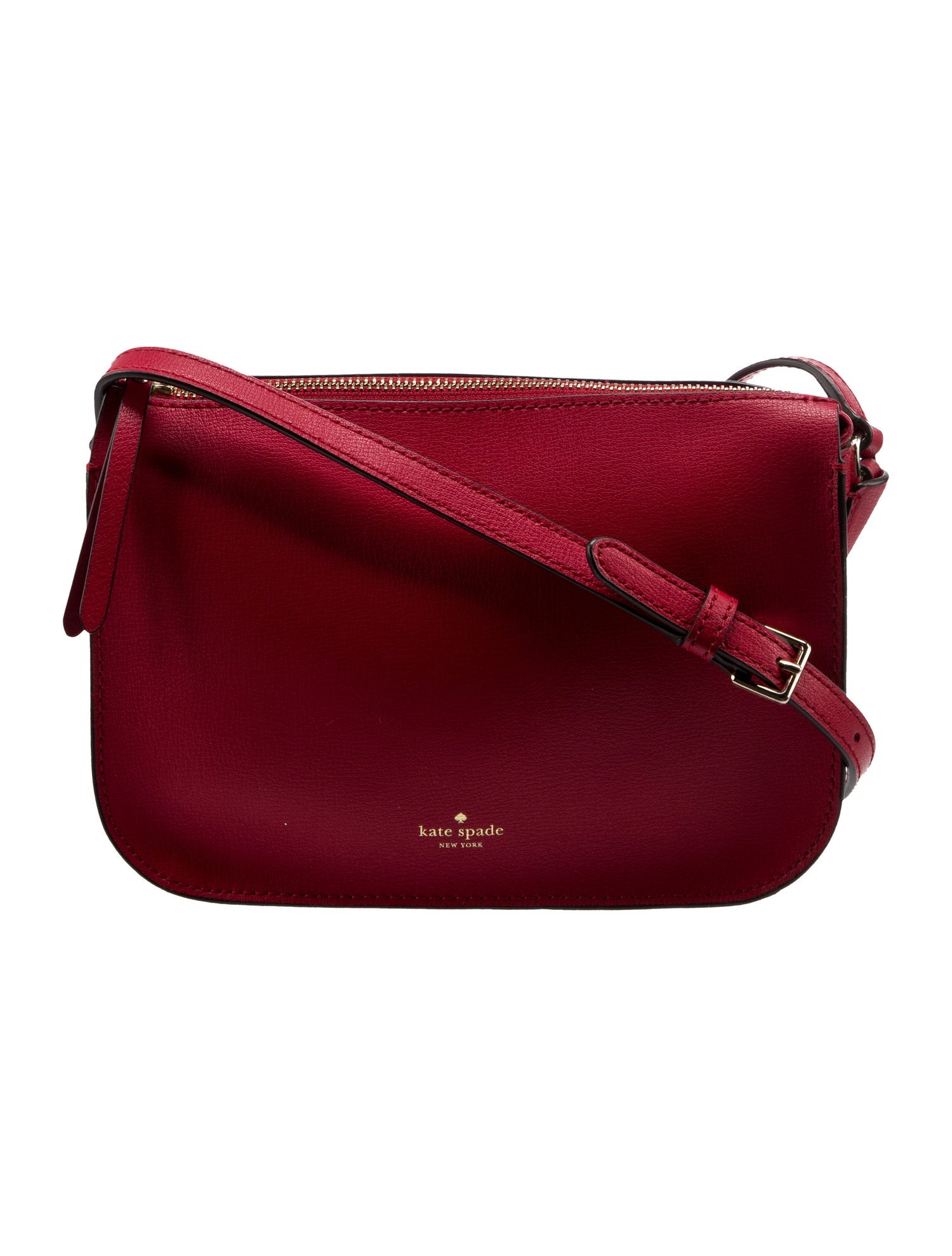 Kate Spade New York Leather Crossbody Bag Red Crossbody Bags