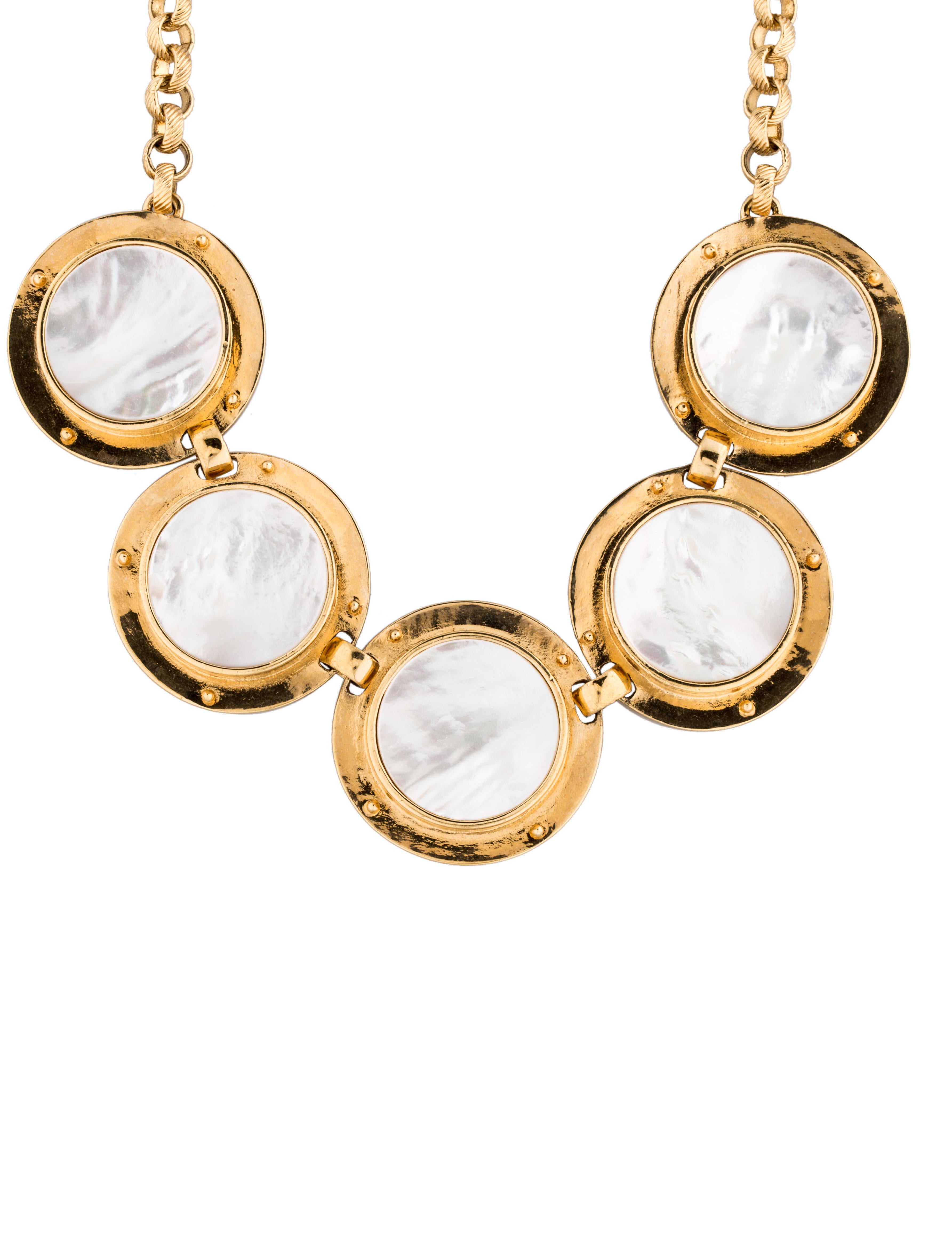 Kate Spade New York Mother of Pearl Station Necklace