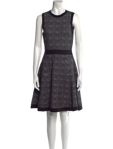 Kate Spade New York Dresses Plaid Print Knee-Length Dress S