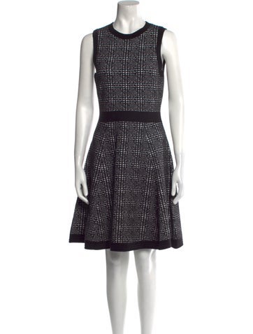 Kate Spade New York Dresses Plaid Print Knee-Length Dress S