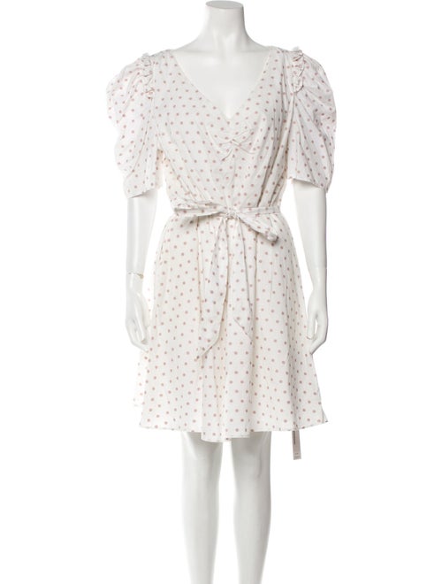 Kate Spade New York Polka Dot Print Mini Dress