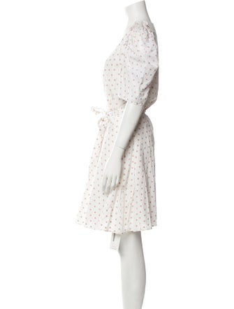 Kate Spade New York Polka Dot Print Mini Dress