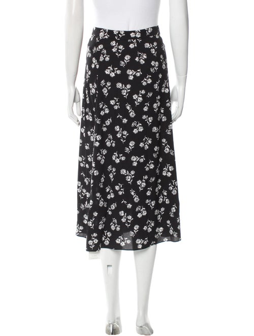 Kate Spade New York Floral Print Midi Length Skirt