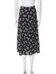 Kate Spade New York Floral Print Midi Length Skirt