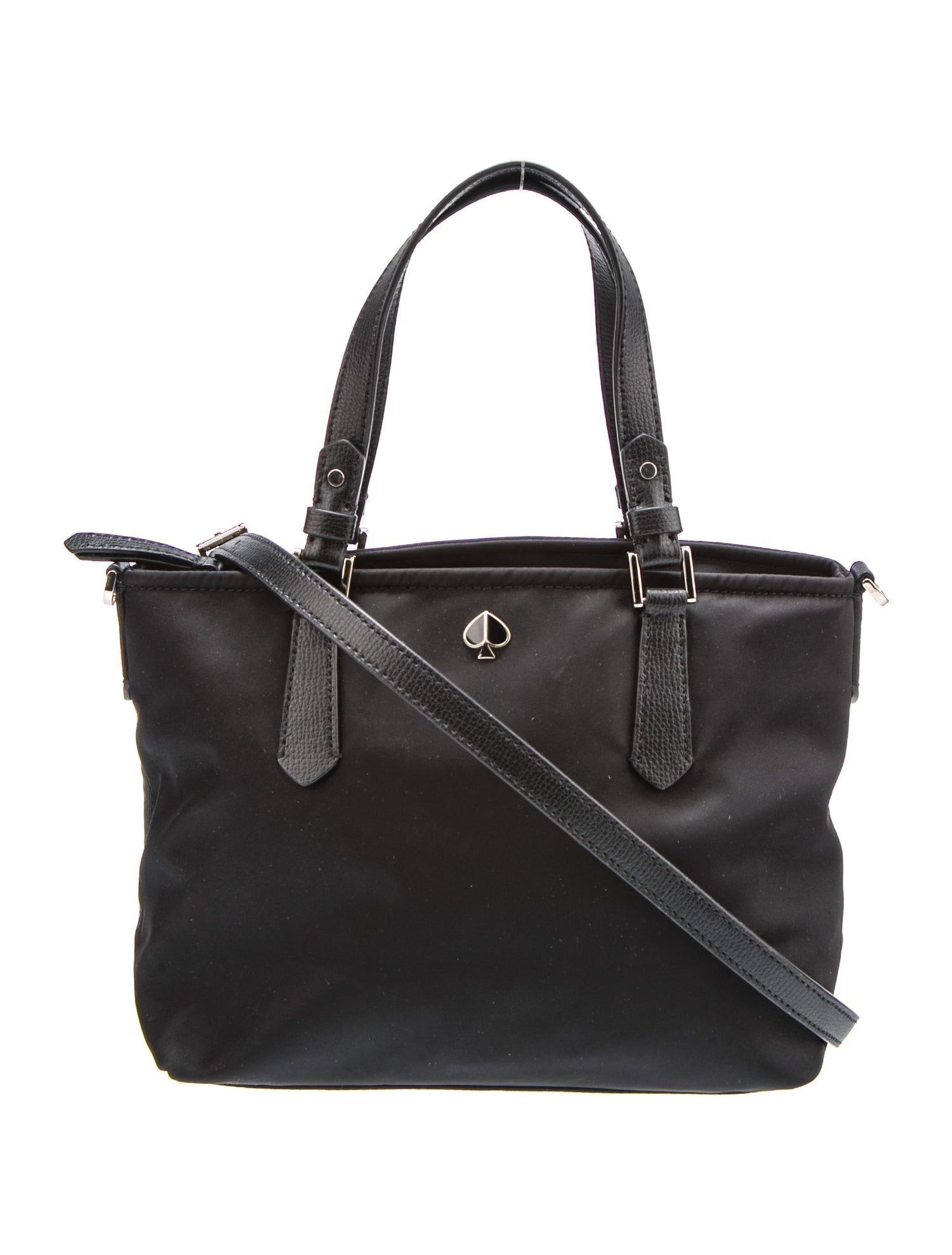 Kate Spade New York Nylon Leather-Trimmed Handle Bag