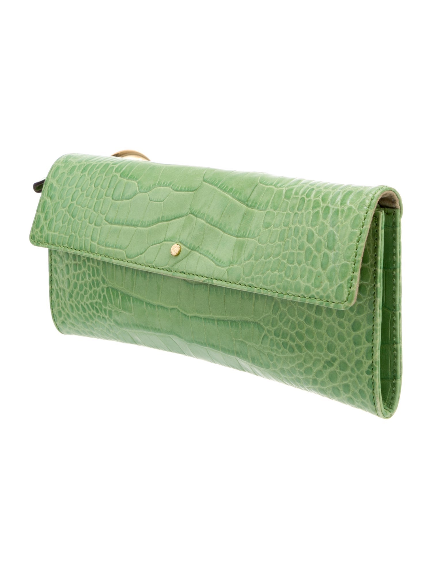 Kate Spade New York Embossed Leather Clutch