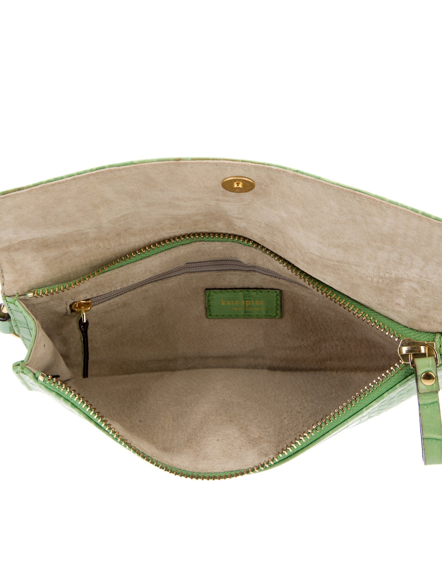 Kate Spade New York Embossed Leather Clutch