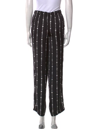 Kate Spade New York Polka Dot Print Ruffle Embellishment Sweatpants