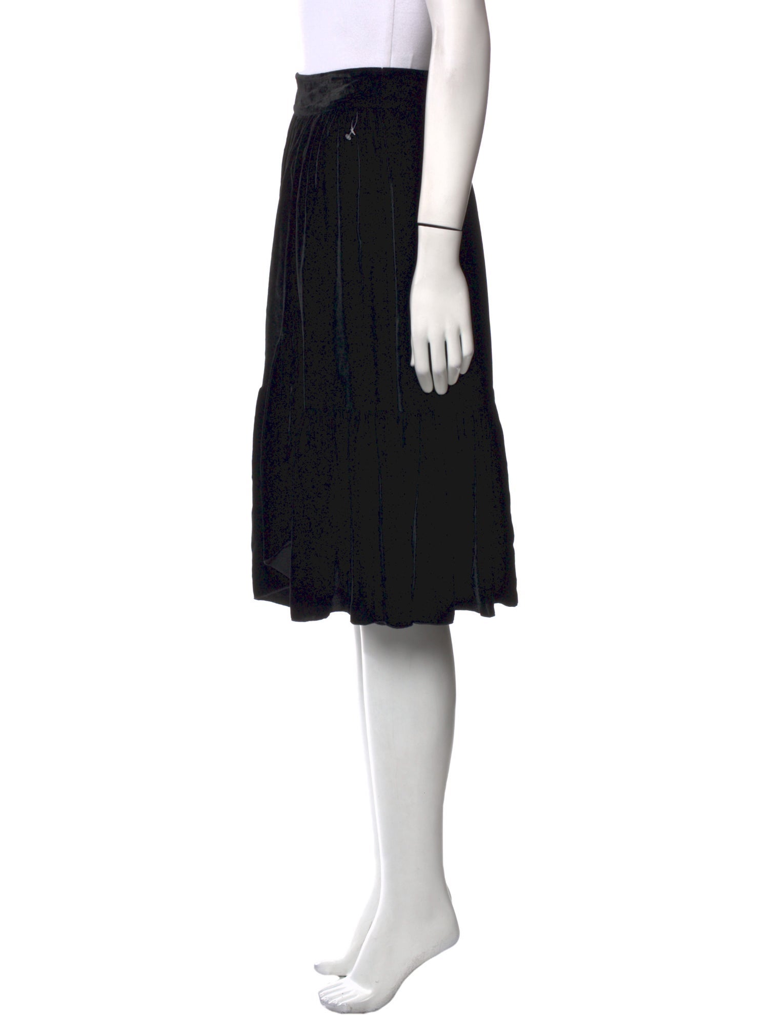 Kate Spade New York Ruffle Embellishment Knee-Length Skirt