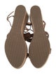 Kate Spade New York Leather Braided Accents T-Strap Sandals