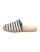 Kate Spade New York Striped Scalloped Accent Flats